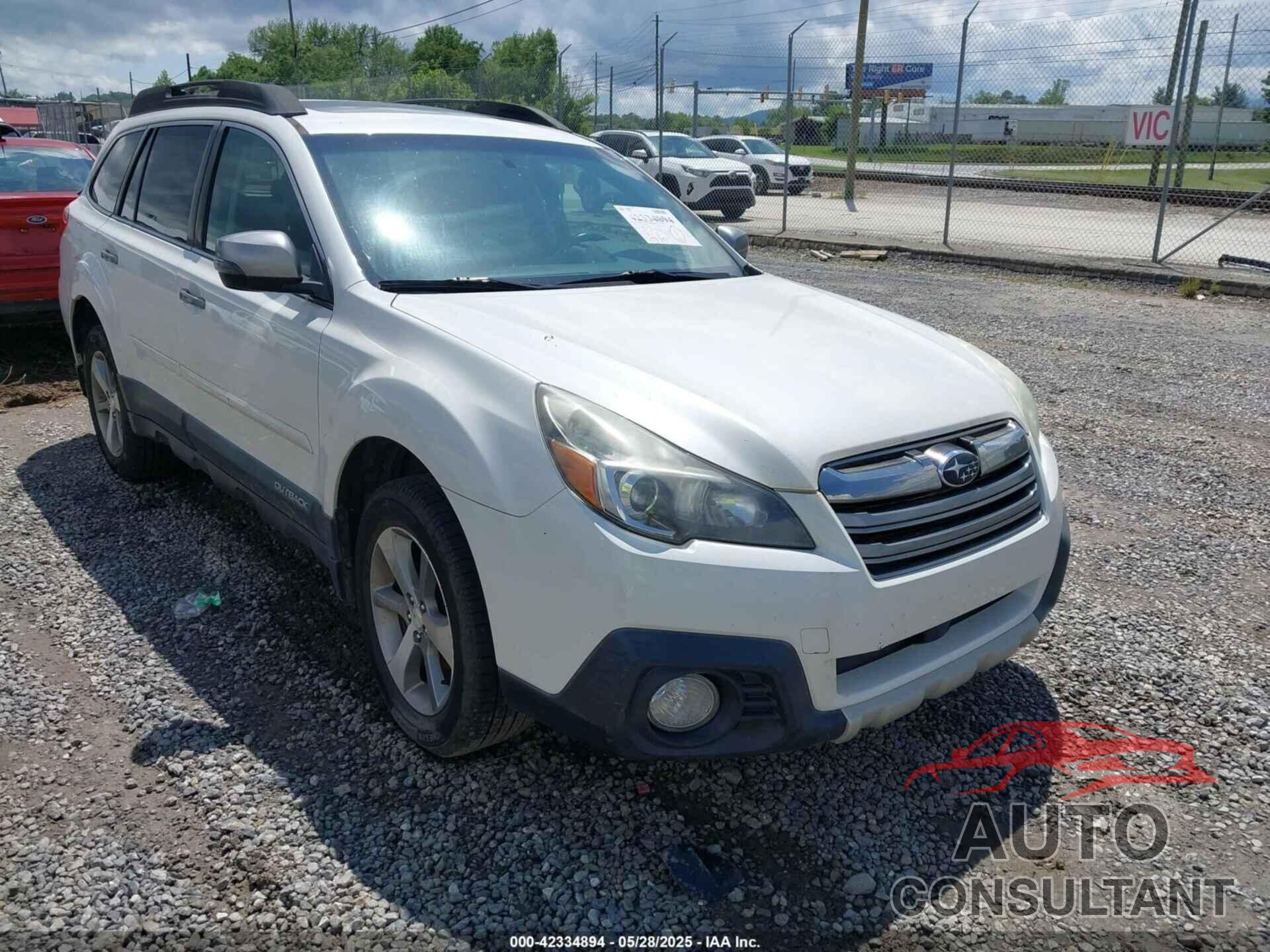 SUBARU OUTBACK 2014 - 4S4BRCPC6E3299365