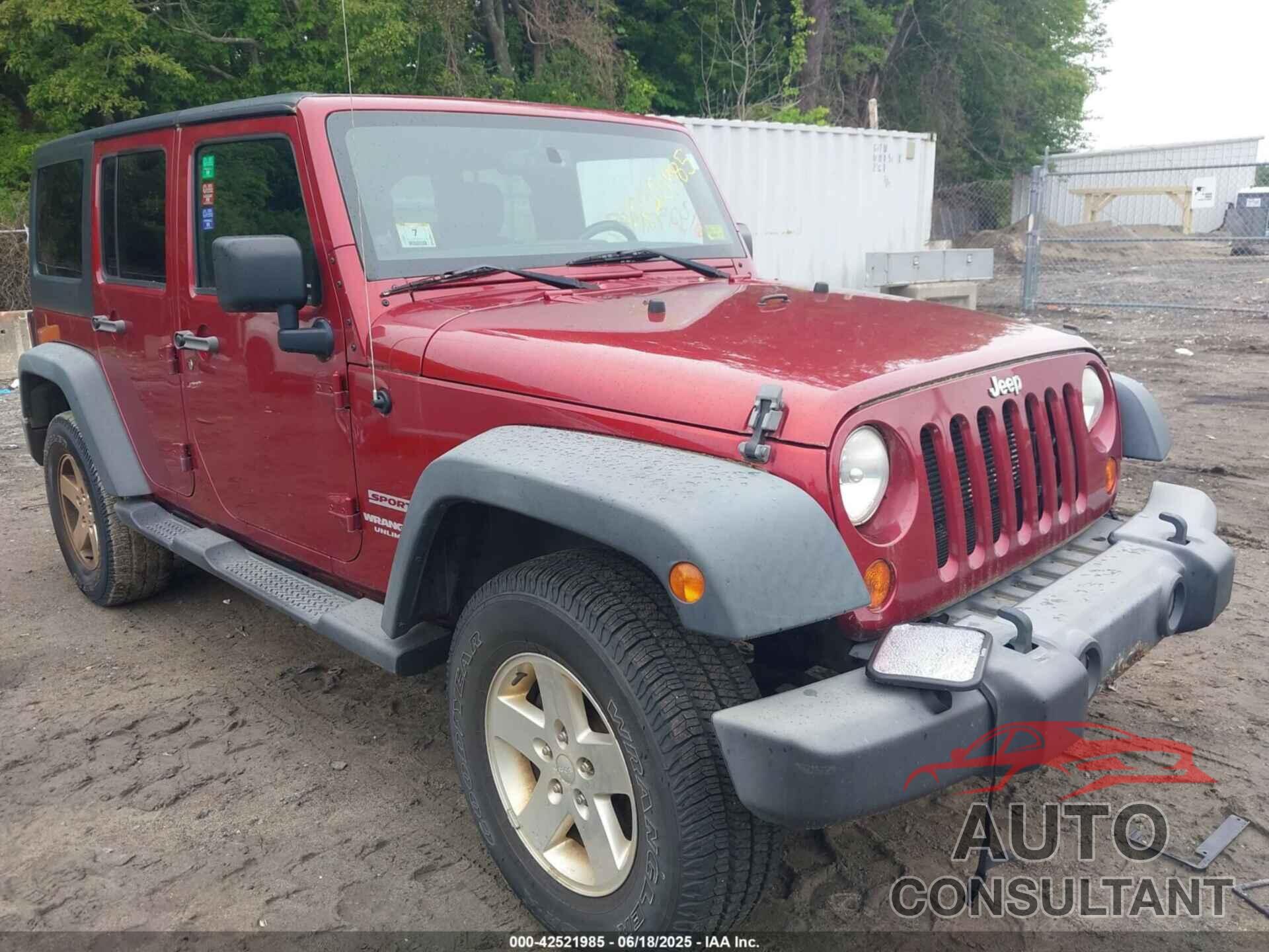 JEEP WRANGLER UNLIMITED 2013 - 1C4HJWDG7DL516077