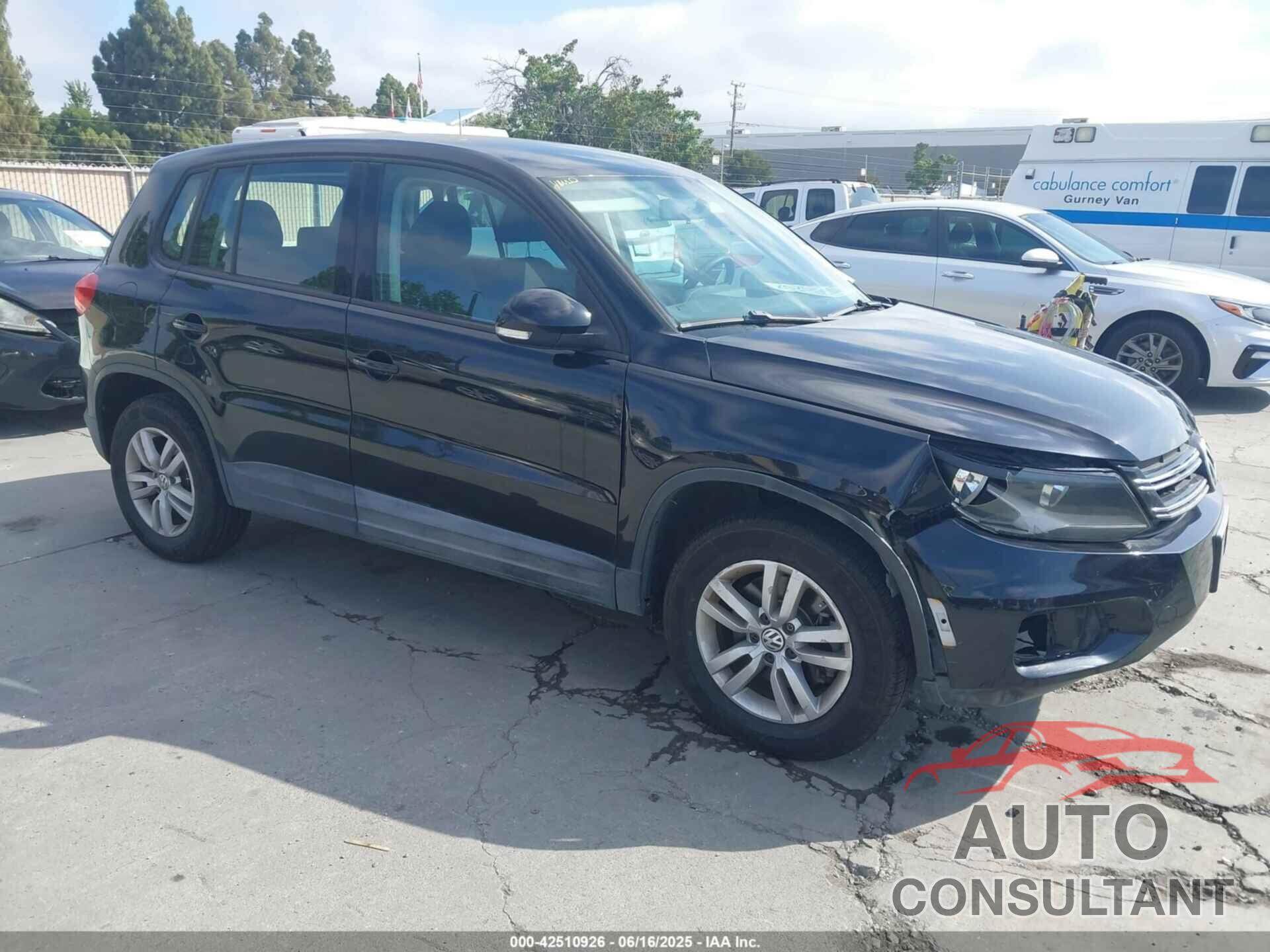 VOLKSWAGEN TIGUAN 2013 - WVGBV7AX3DW552301