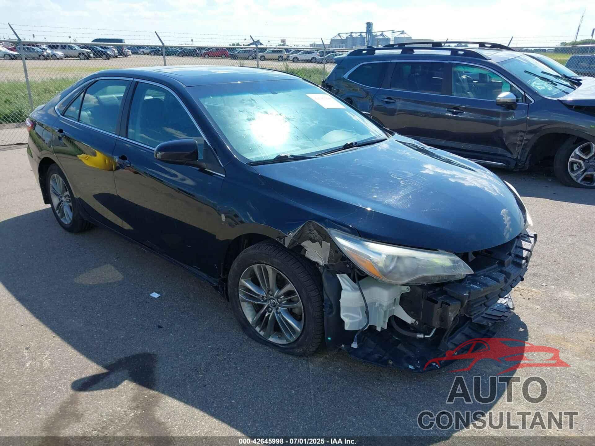 TOYOTA CAMRY 2017 - 4T1BF1FK6HU355972