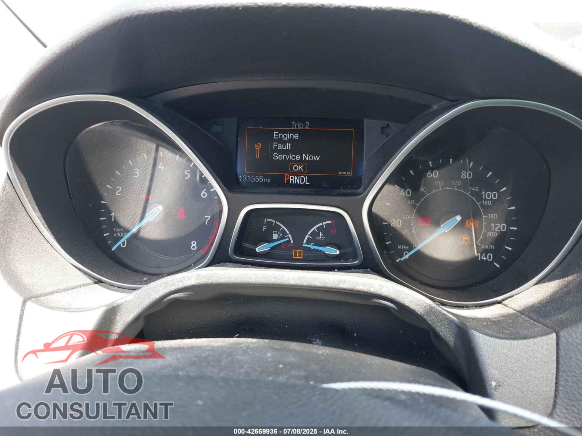 FORD FOCUS 2016 - 1FADP3E23GL401842