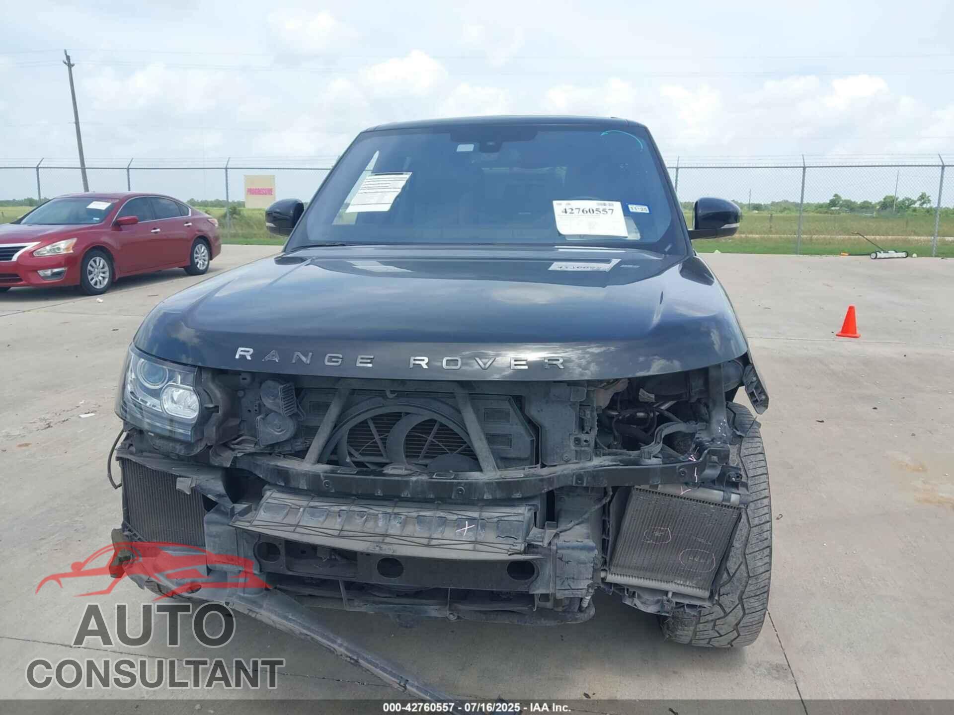 LAND ROVER RANGE ROVER 2016 - SALGS2VF0GA257545