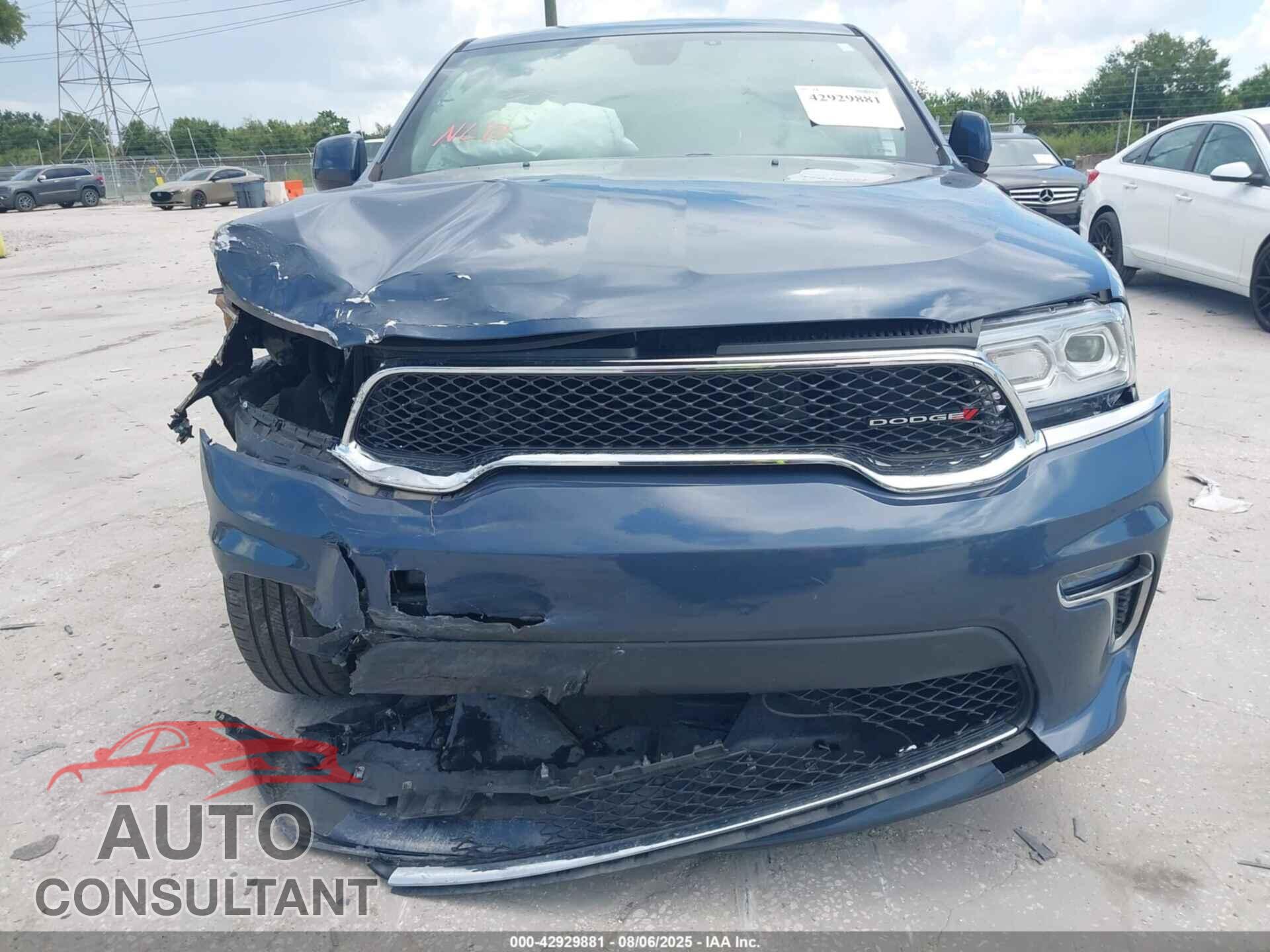DODGE DURANGO 2021 - 1C4RDHAG4MC519031