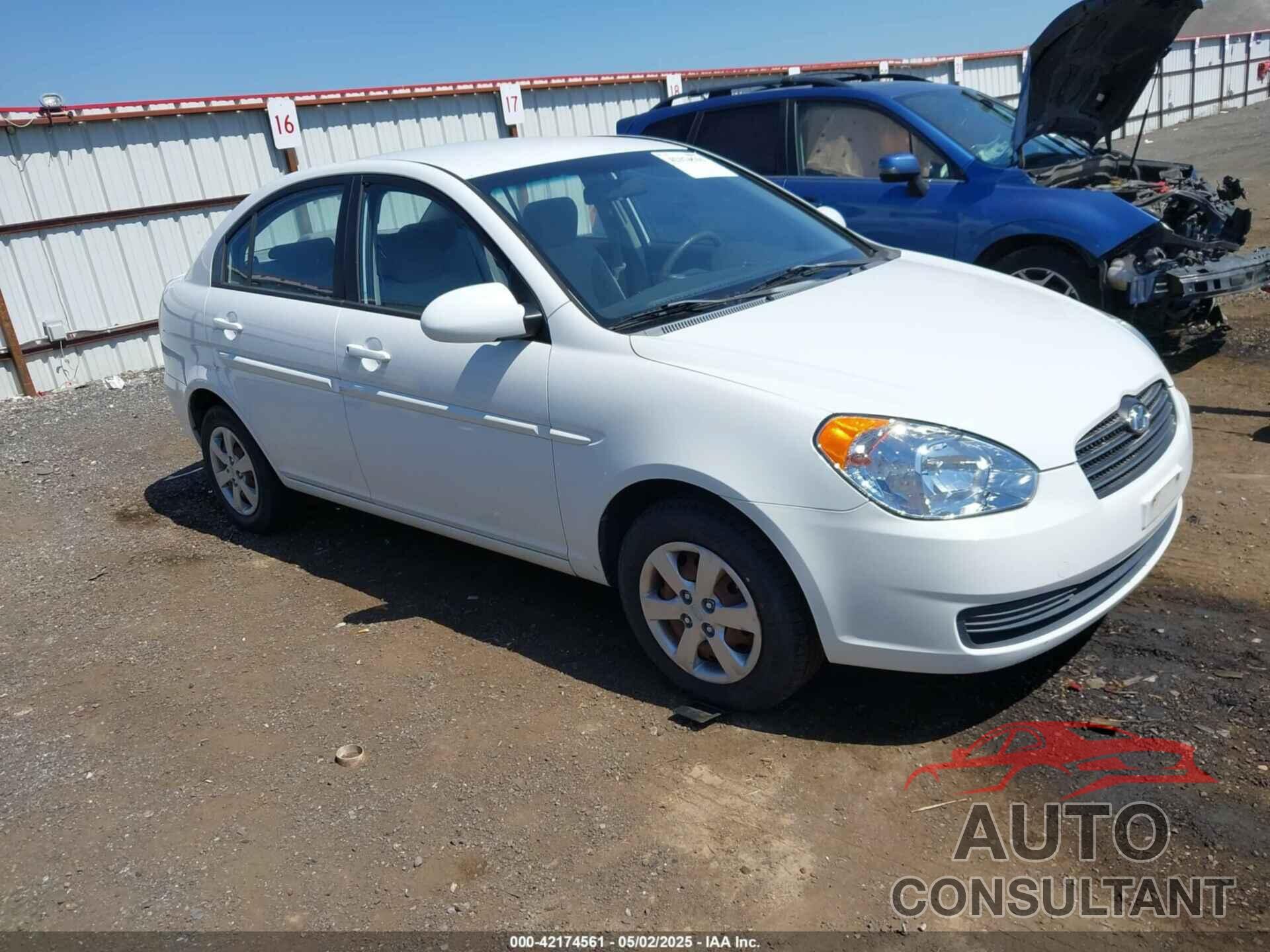 HYUNDAI ACCENT 2009 - KMHCN46C99U319597