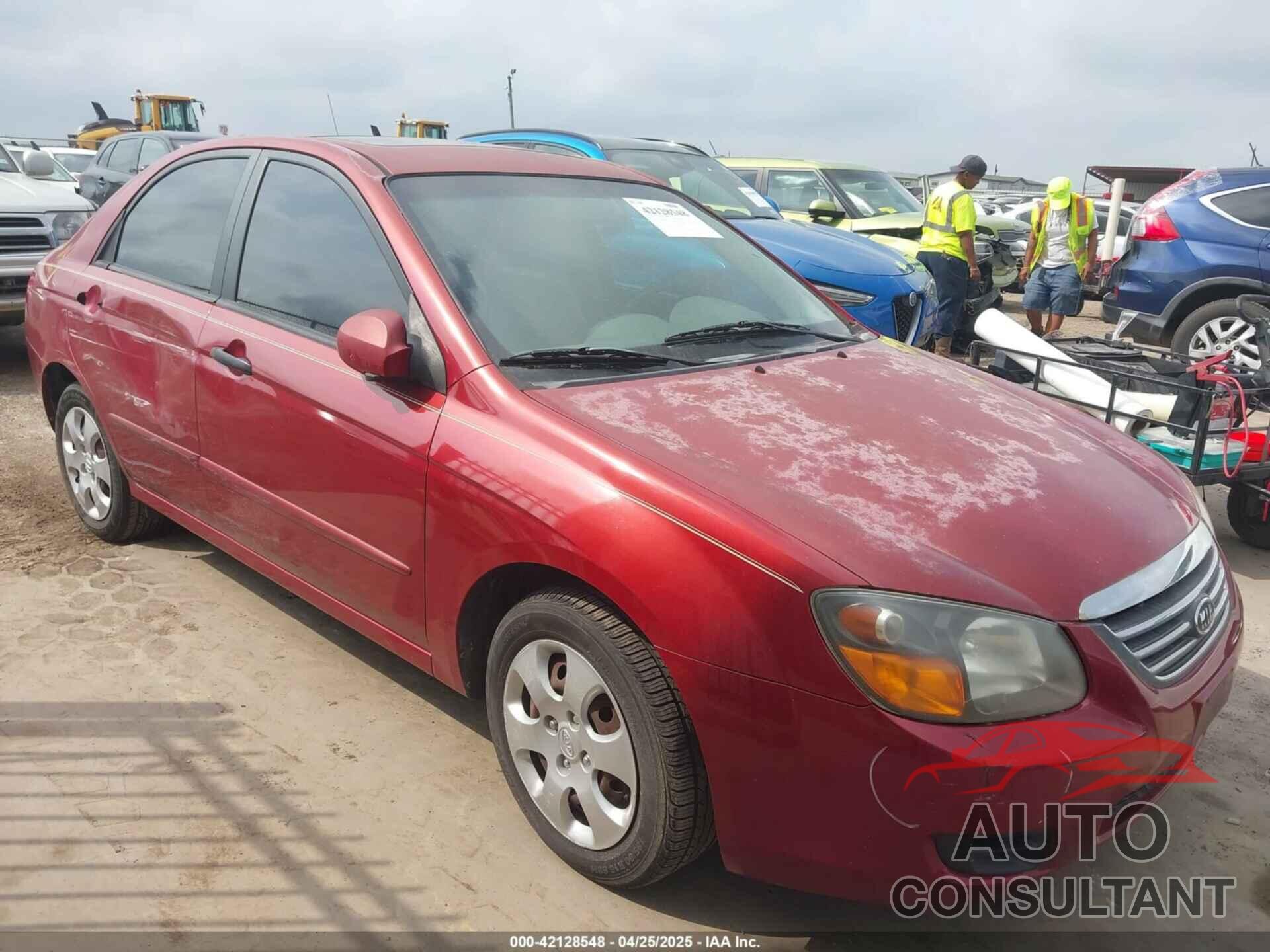 KIA SPECTRA 2009 - KNAFE221195606045
