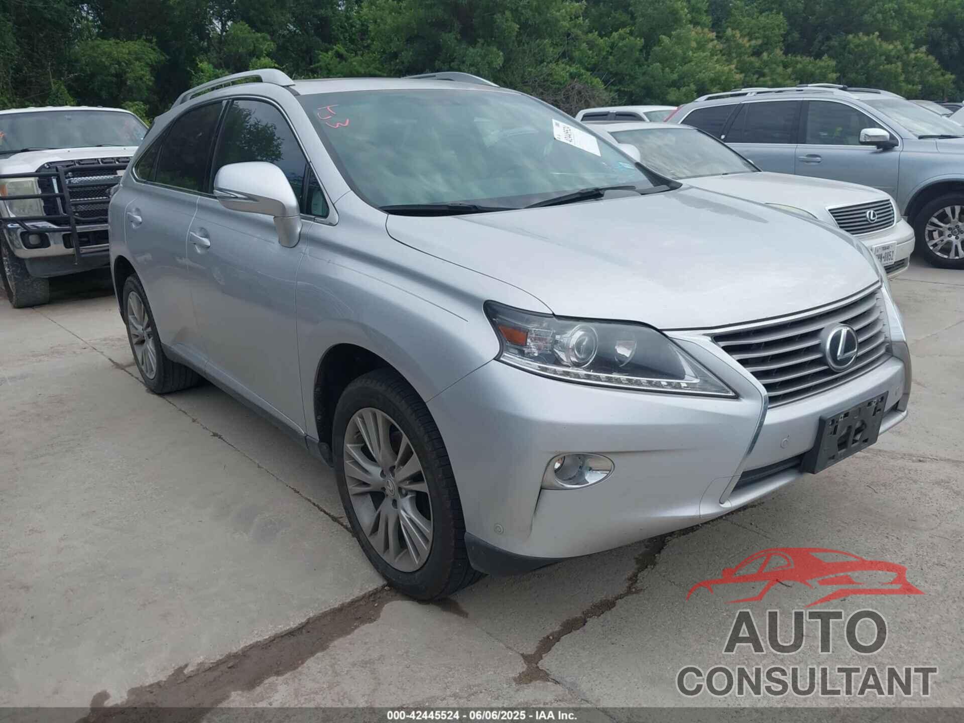 LEXUS RX 350 2013 - 2T2ZK1BA0DC126735