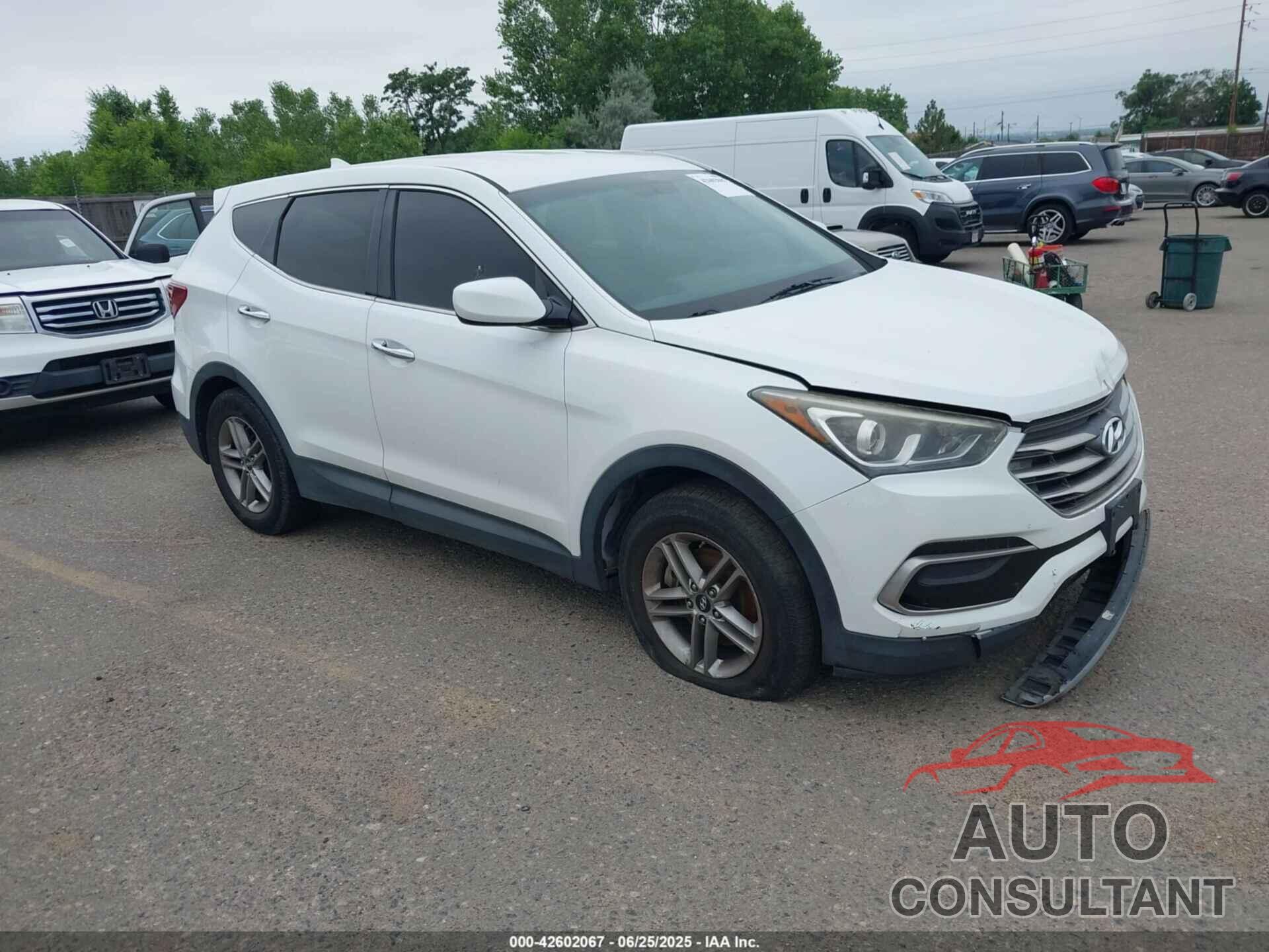HYUNDAI SANTA FE SPORT 2017 - 5XYZTDLB9HG429453