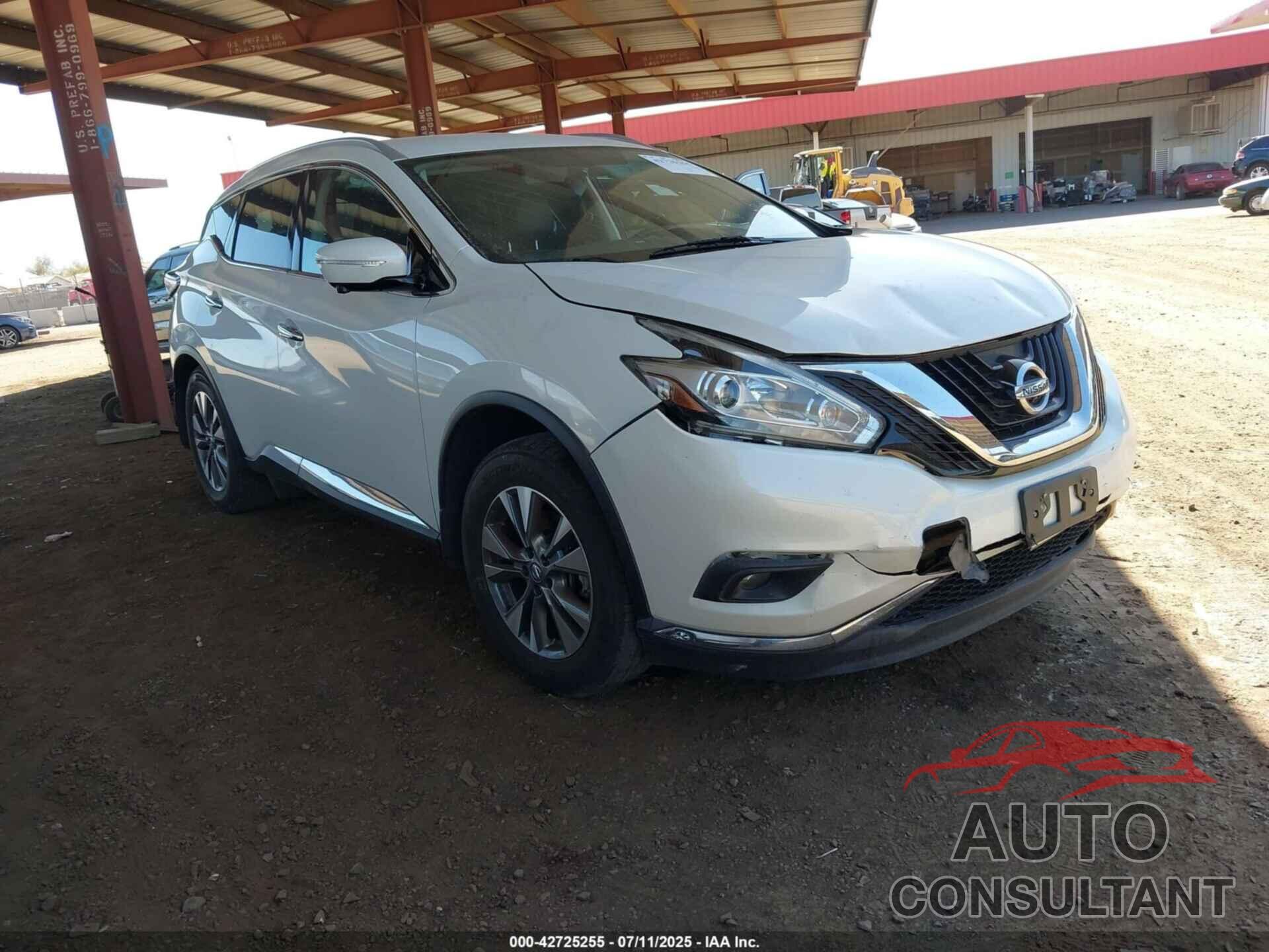 NISSAN MURANO 2015 - 5N1AZ2MG8FN230048