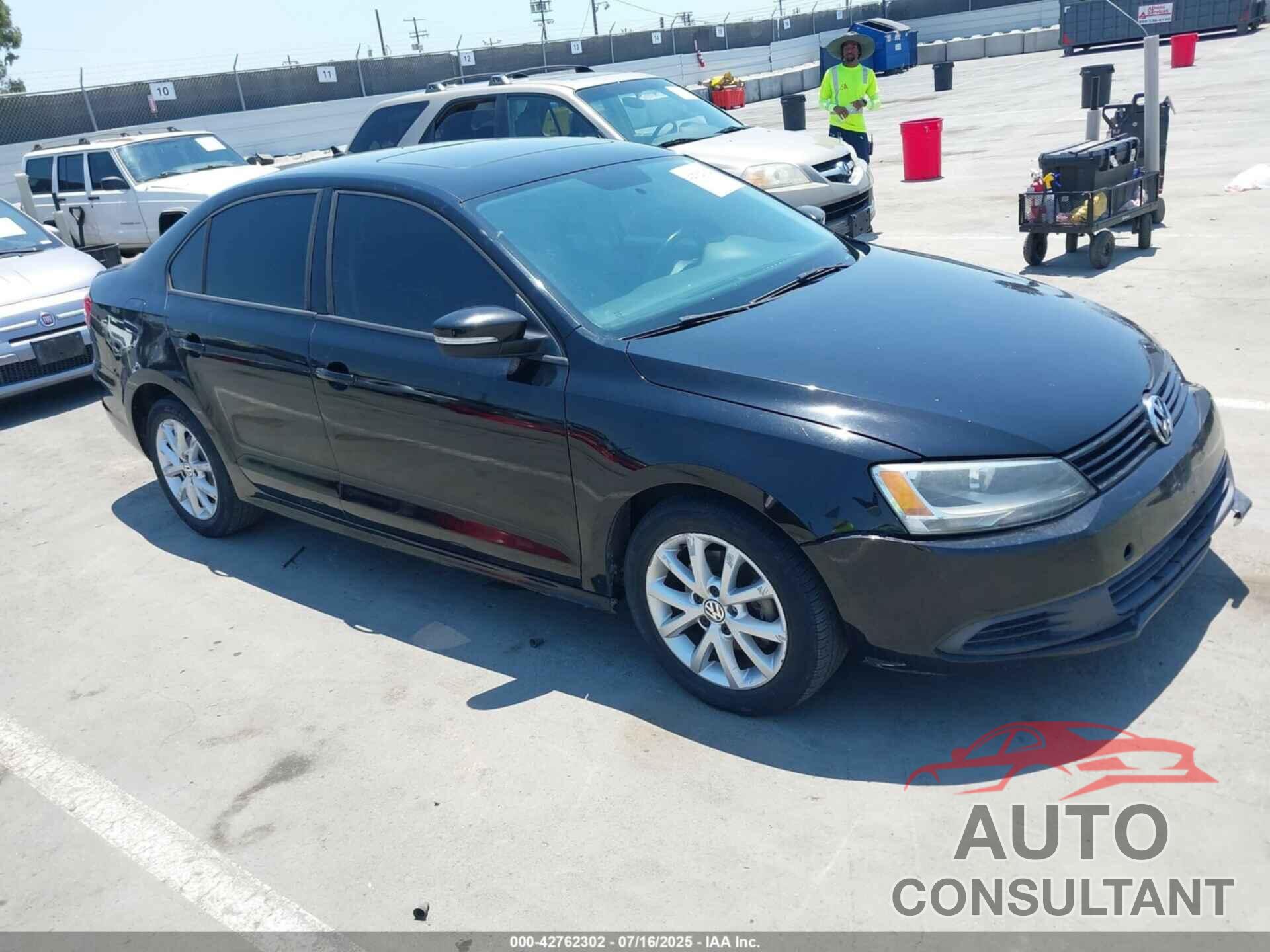 VOLKSWAGEN JETTA 2012 - 3VWDP7AJ2CM350421