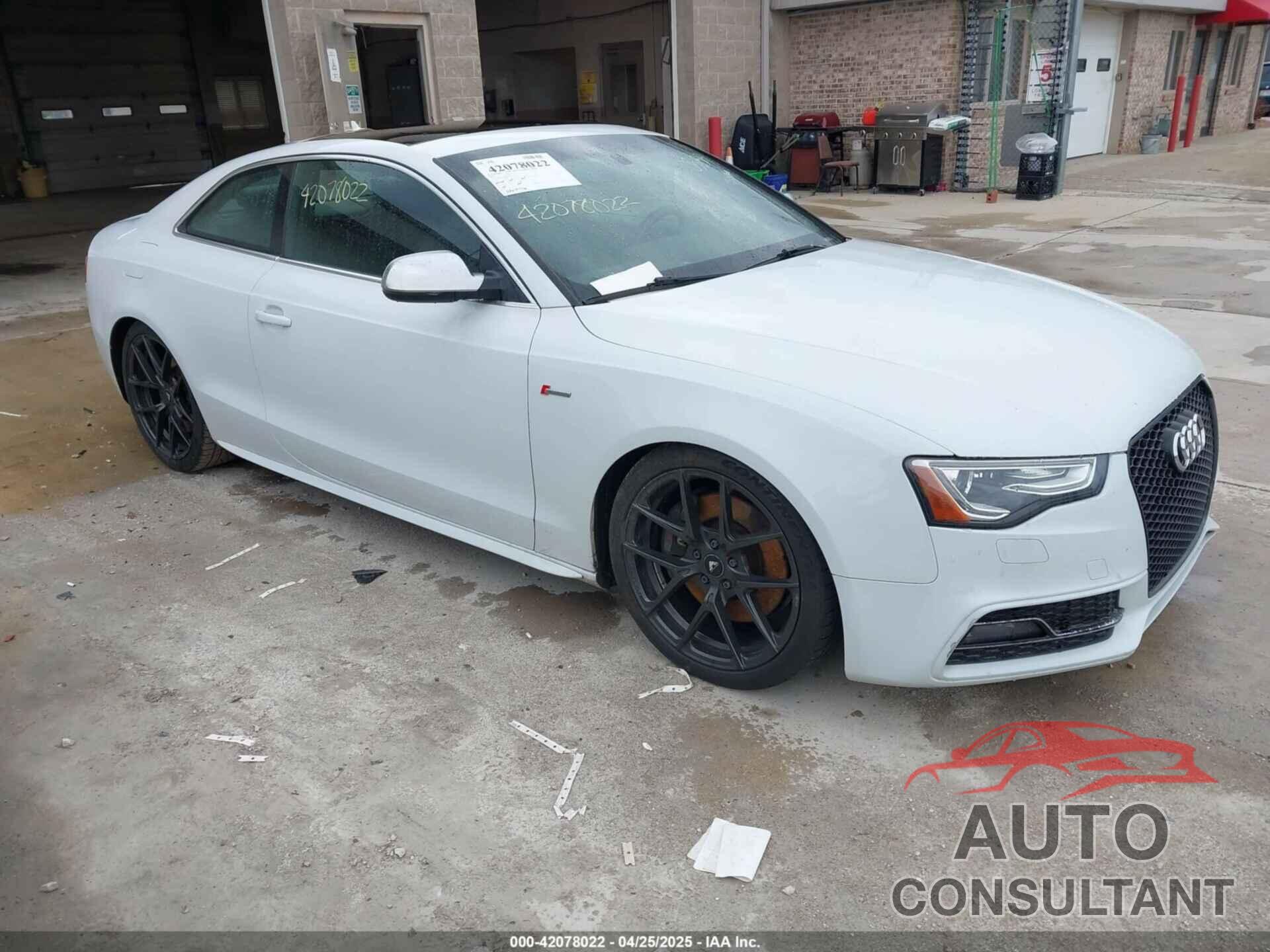 AUDI S5 2013 - WAUVGAFR0DA036314