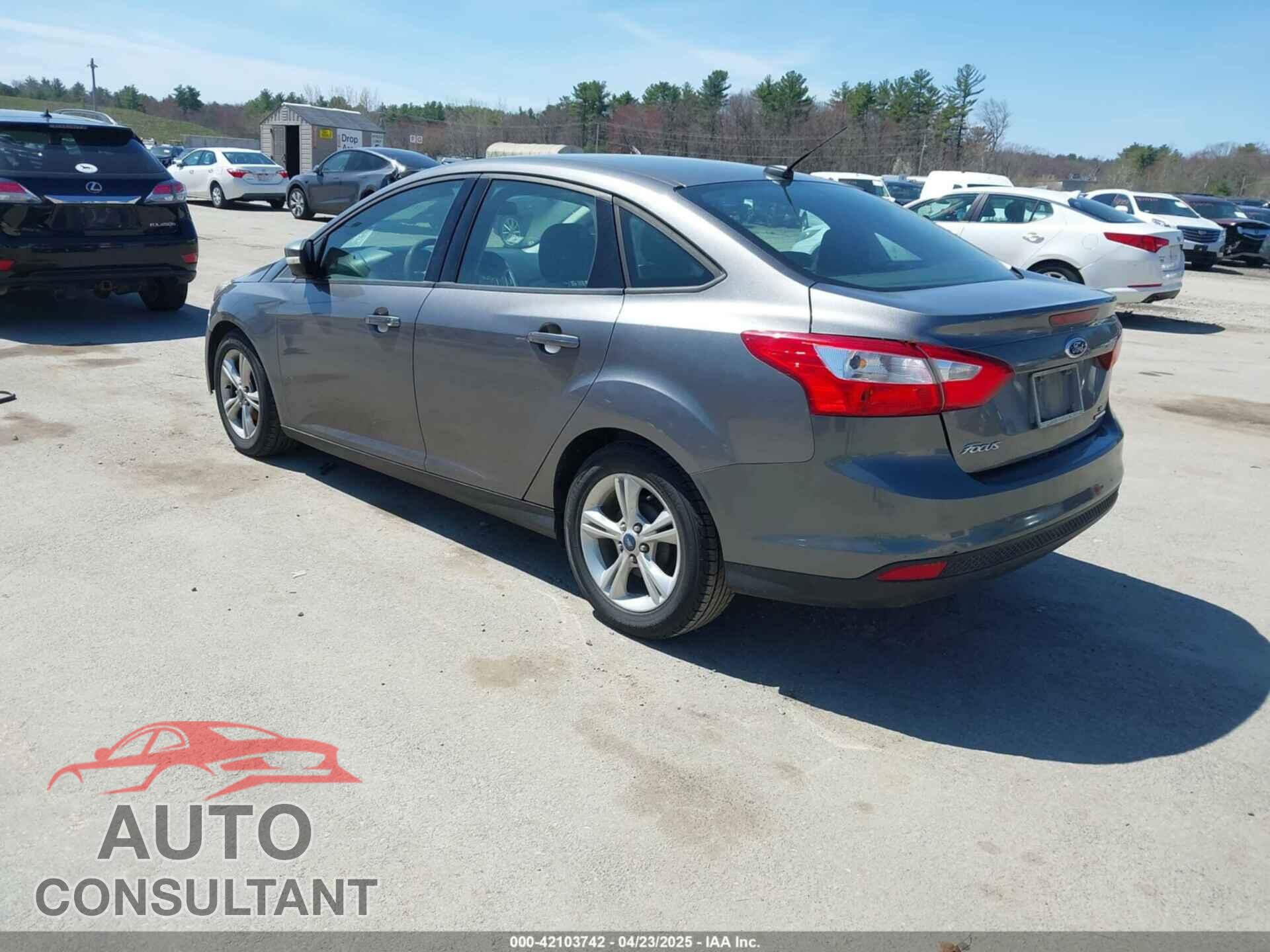 FORD FOCUS 2013 - 1FADP3F23DL355181