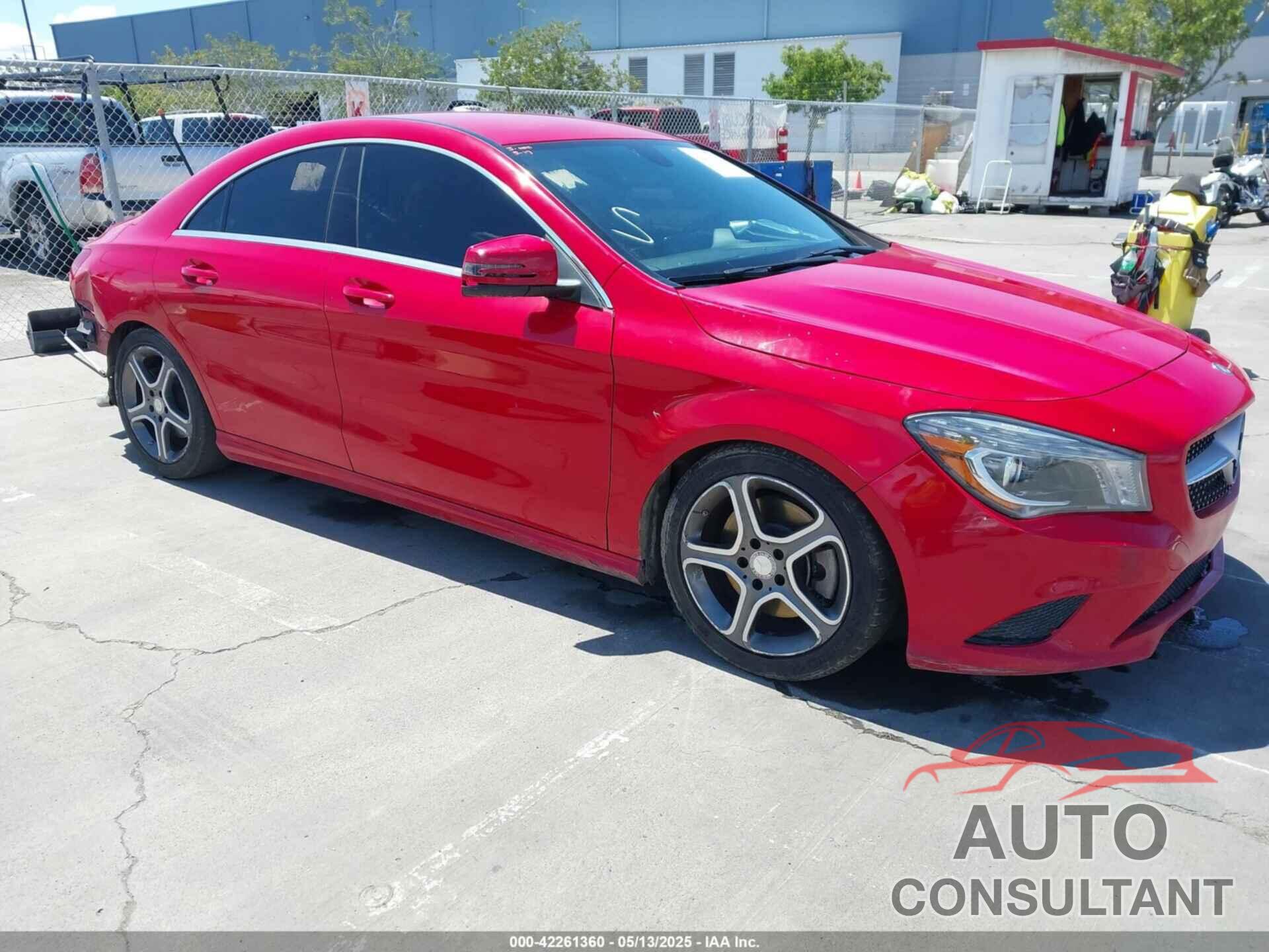 MERCEDES-BENZ CLA 250 2014 - WDDSJ4EBXEN050072