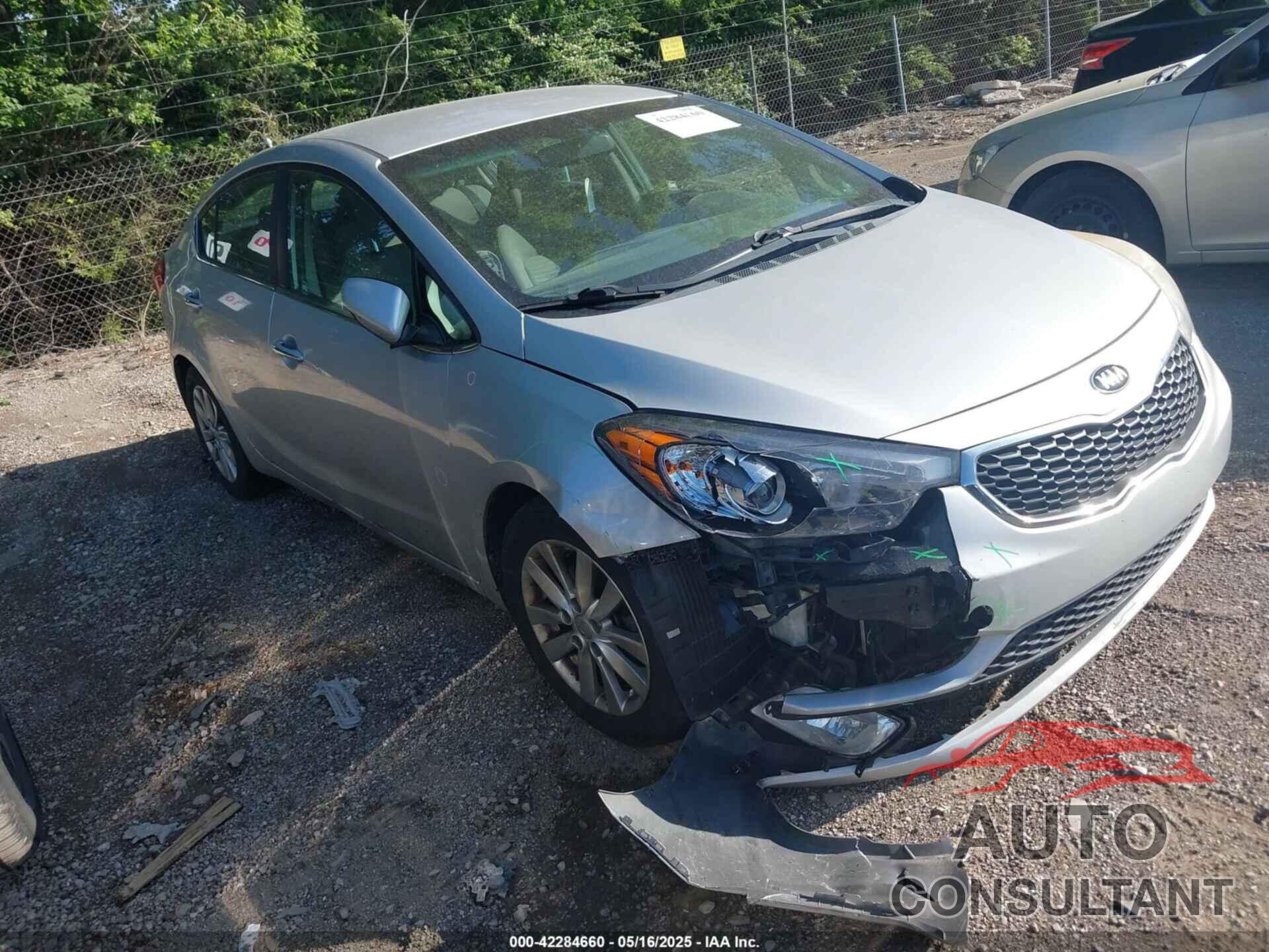 KIA FORTE 2015 - KNAFX4A81F5335116