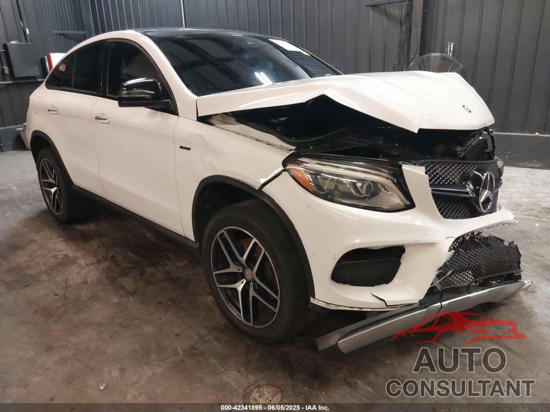 MERCEDES-BENZ GLE 450 AMG COUPE 2016 - 4JGED6EB1GA014187