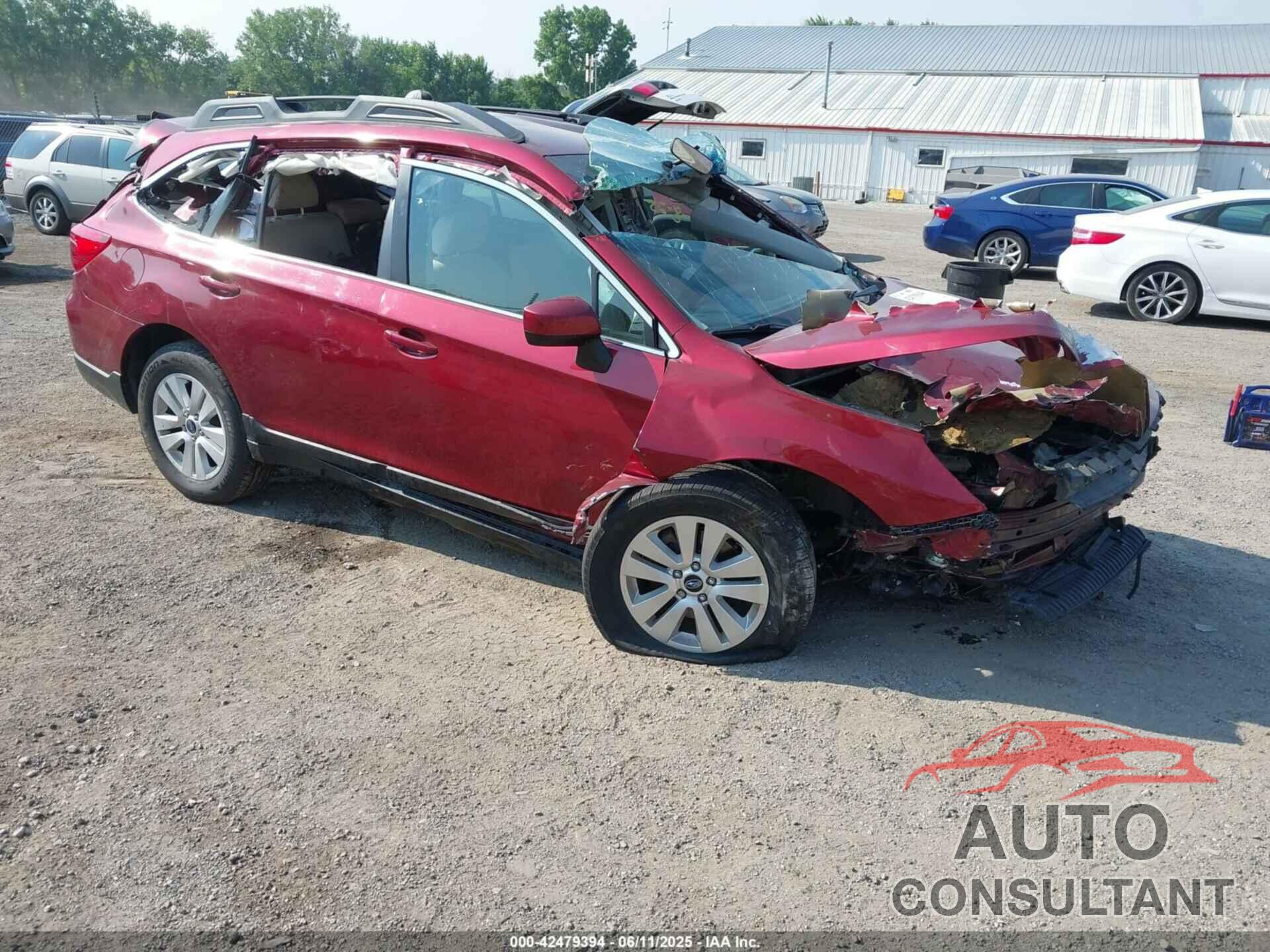 SUBARU OUTBACK 2015 - 4S4BSBCCXF3307019