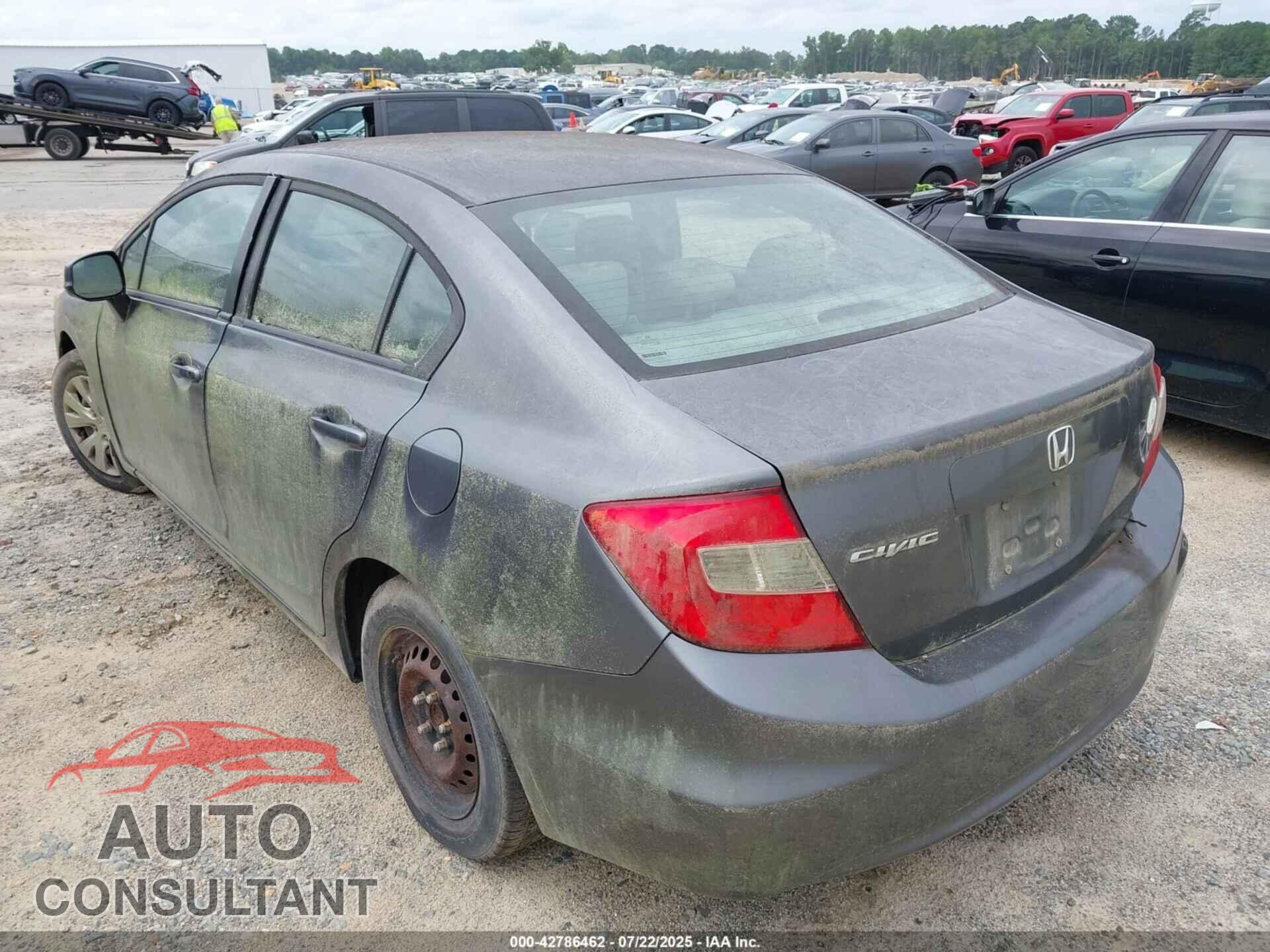 HONDA CIVIC 2012 - 19XFB2F55CE044123