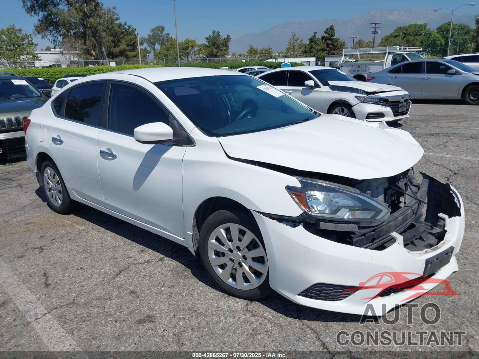 NISSAN SENTRA 2017 - 3N1AB7AP8HY248424