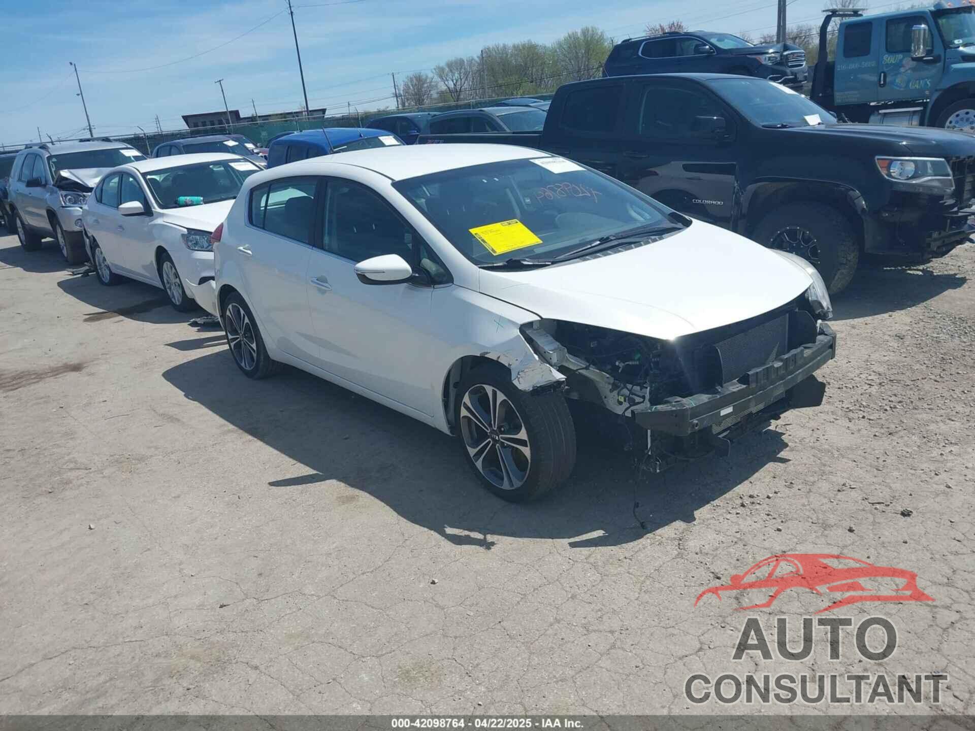 KIA FORTE 2016 - KNAFX5A84G5628970