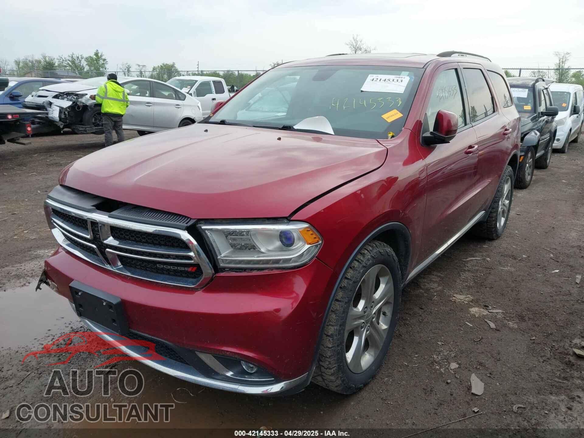 DODGE DURANGO 2014 - 1C4RDJDG3EC971489