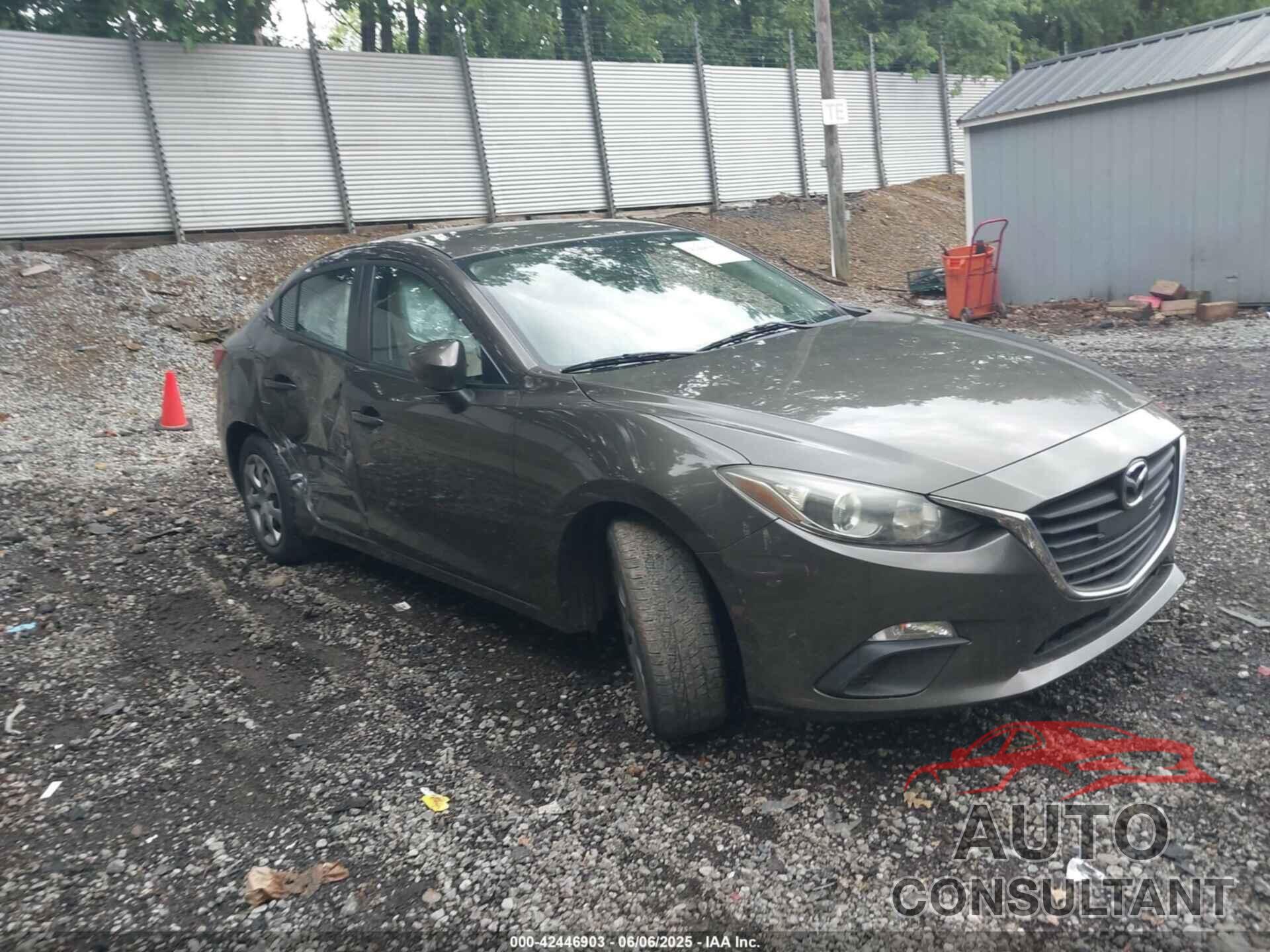 MAZDA MAZDA3 2014 - JM1BM1U70E1171827
