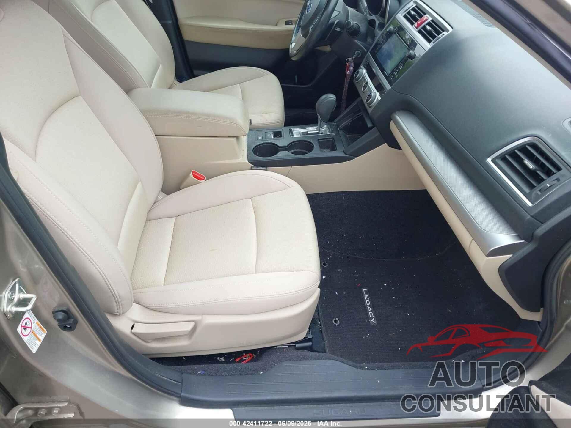 SUBARU LEGACY 2015 - 4S3BNAC68F3003770