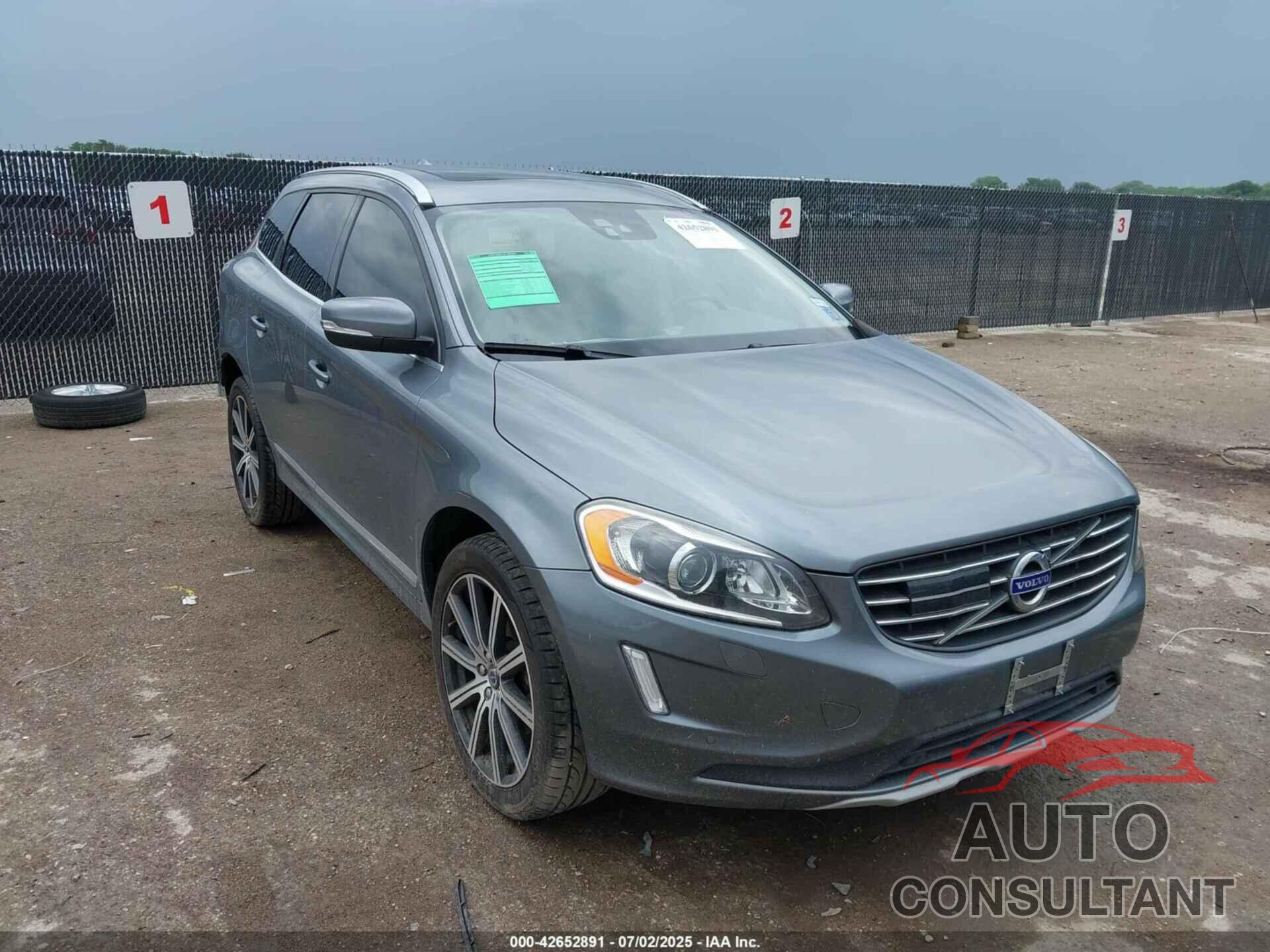 VOLVO XC60 2016 - YV440MDM5G2796049