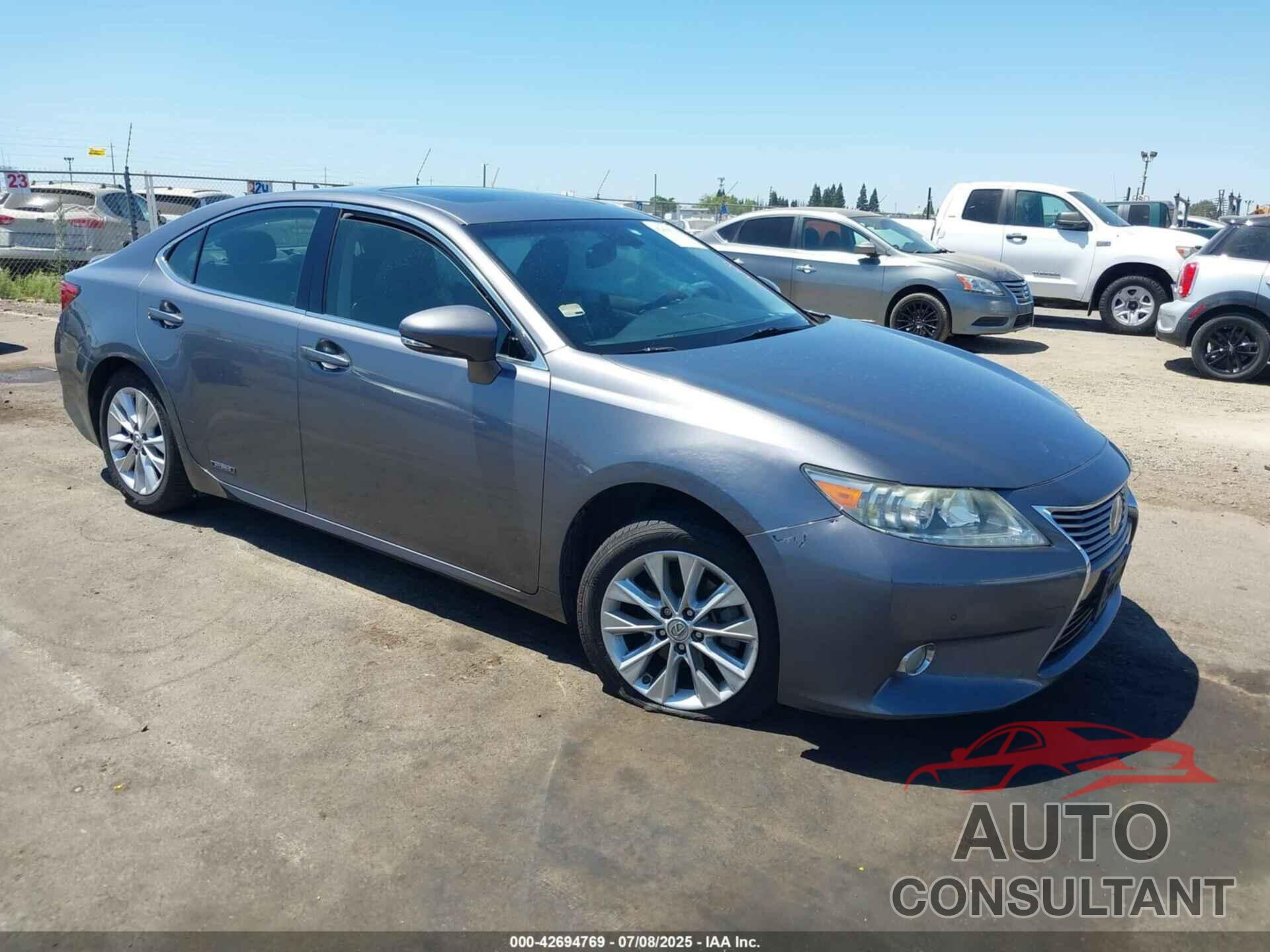 LEXUS ES 300H 2013 - JTHBW1GG3D2020073