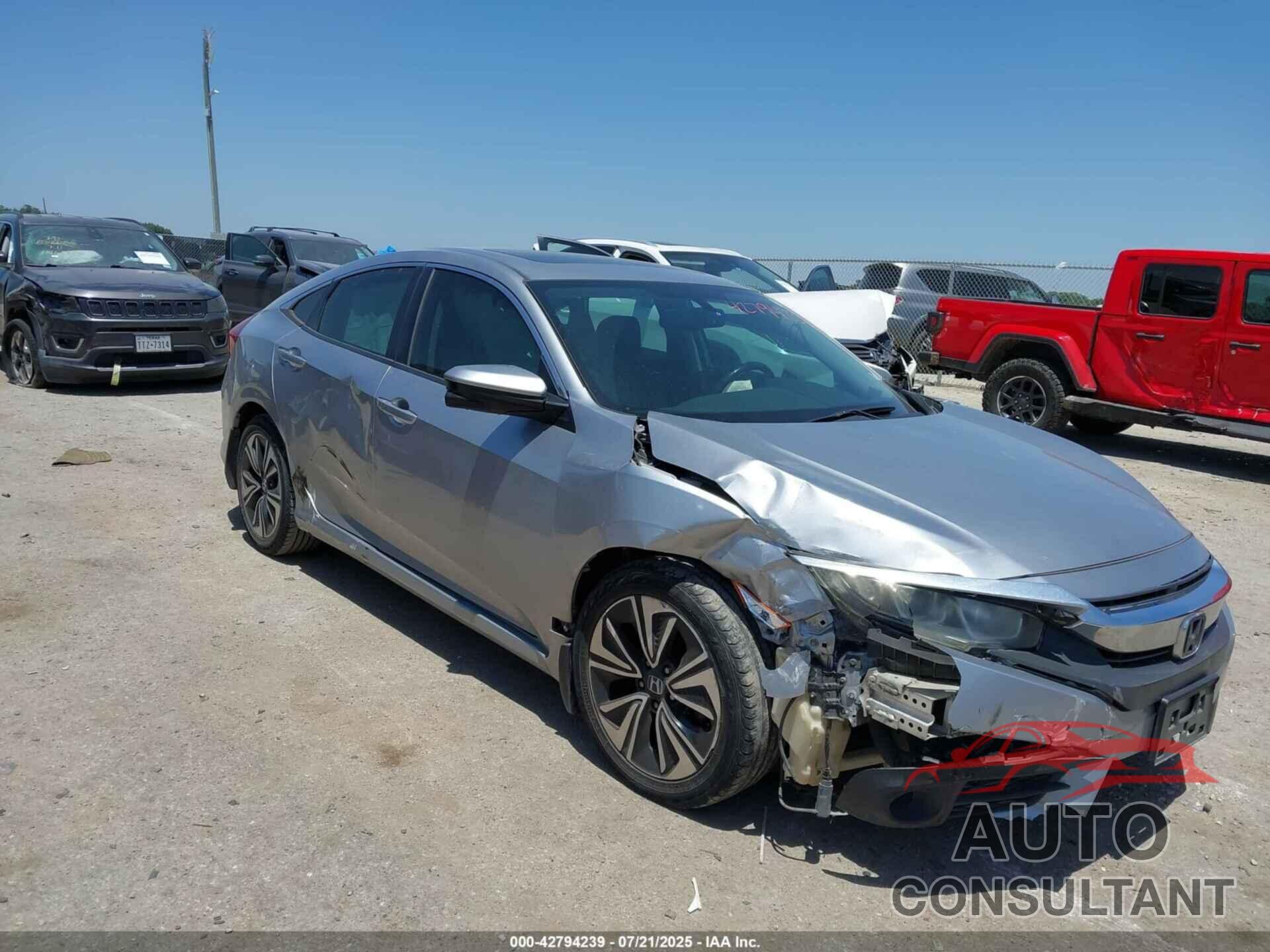 HONDA CIVIC 2016 - 19XFC1F74GE030146