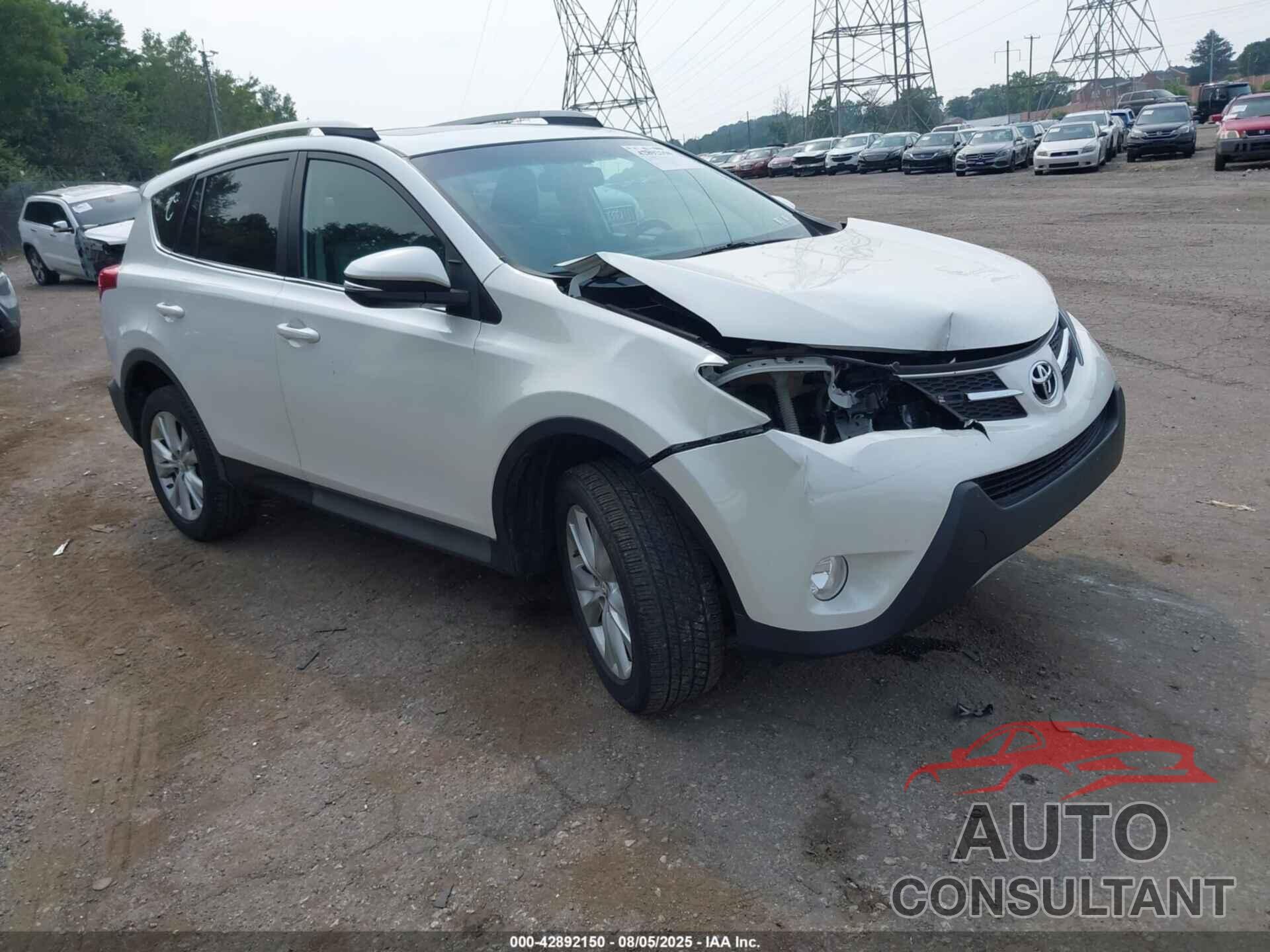 TOYOTA RAV4 2014 - 2T3DFREV5EW186419