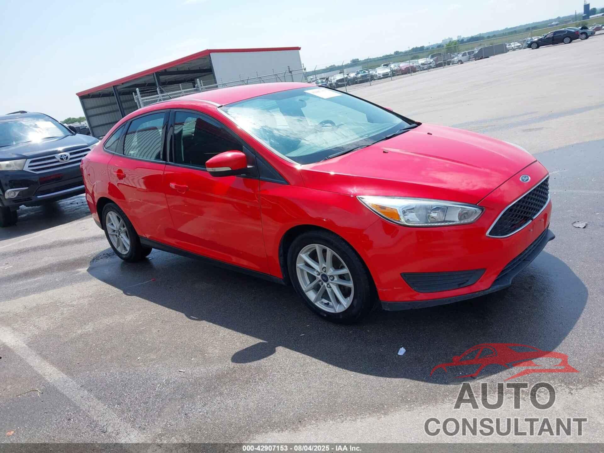 FORD FOCUS 2016 - 1FADP3F25GL405079