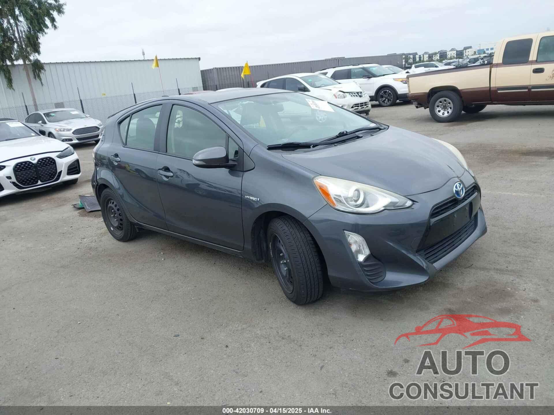 TOYOTA PRIUS C 2016 - JTDKDTB36G1136515