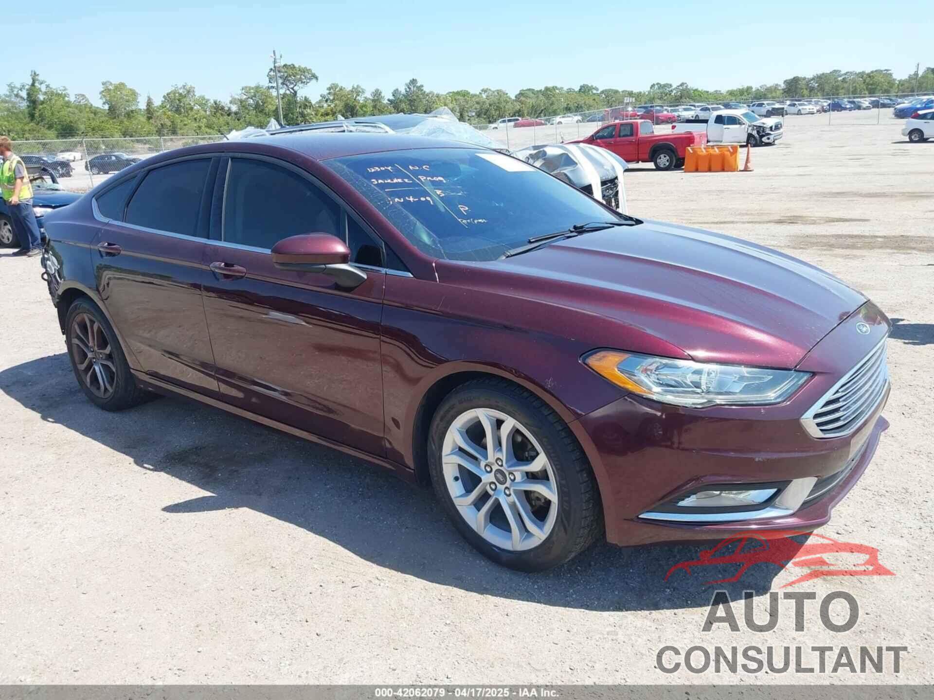 FORD FUSION 2017 - 3FA6P0H73HR167932