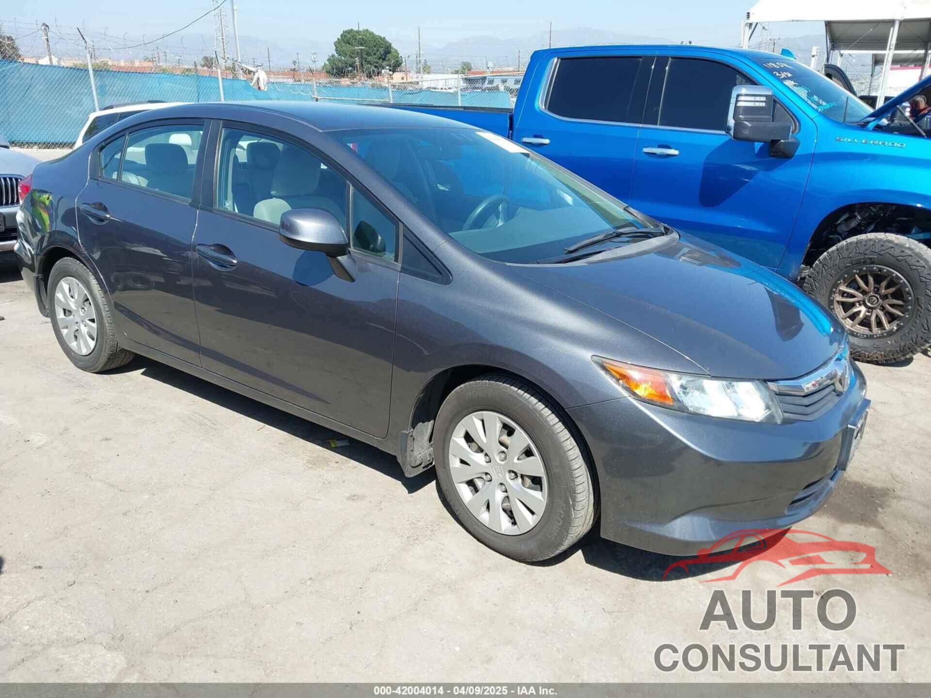 HONDA CIVIC 2012 - 2HGFB2F54CH335413