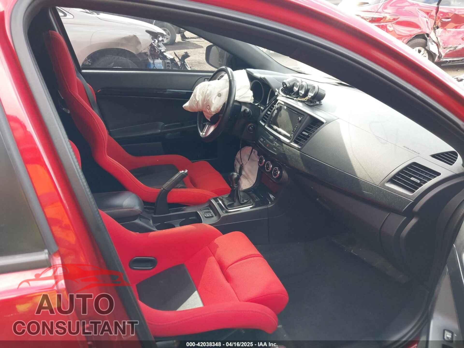 MITSUBISHI LANCER EVOLUTION 2015 - JA32W7FV9FU028768