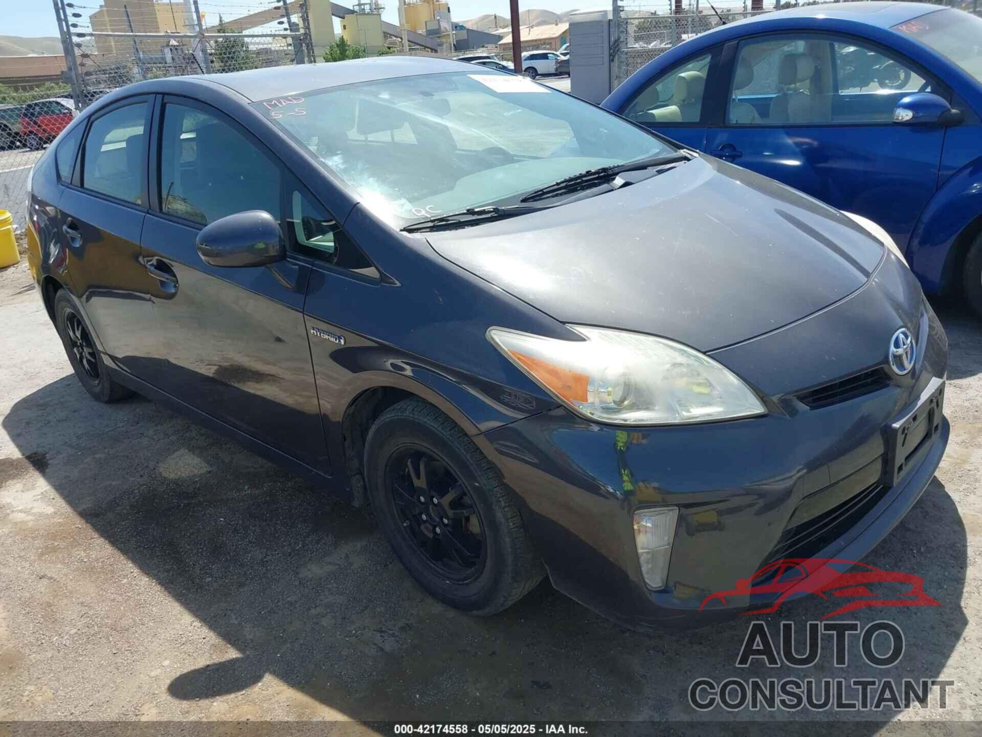 TOYOTA PRIUS 2014 - JTDKN3DU5E0389363