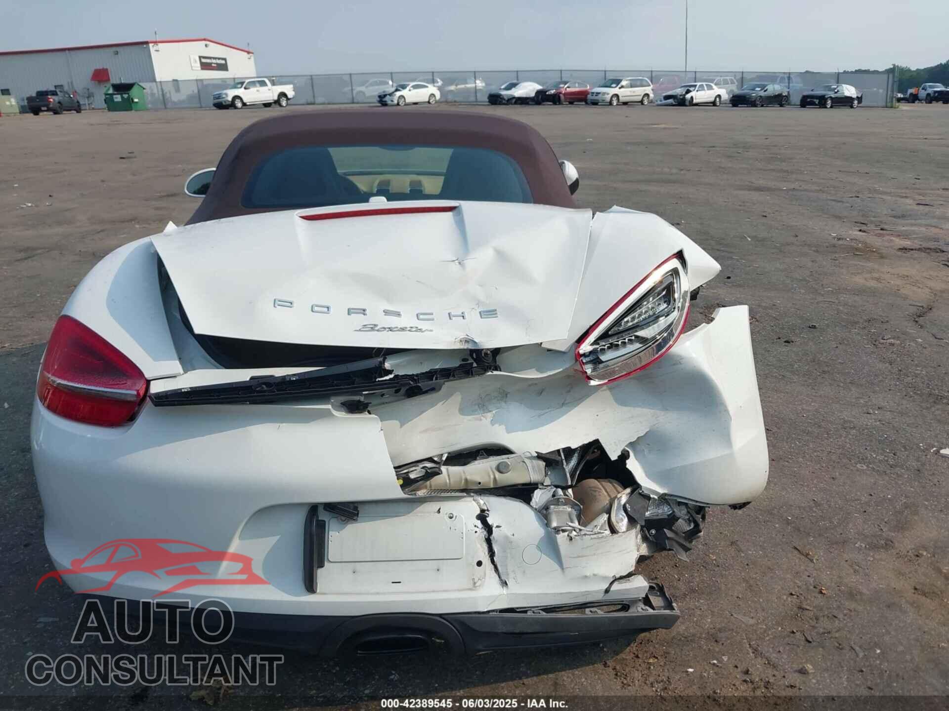 PORSCHE BOXSTER 2014 - WP0CA2A80ES120371