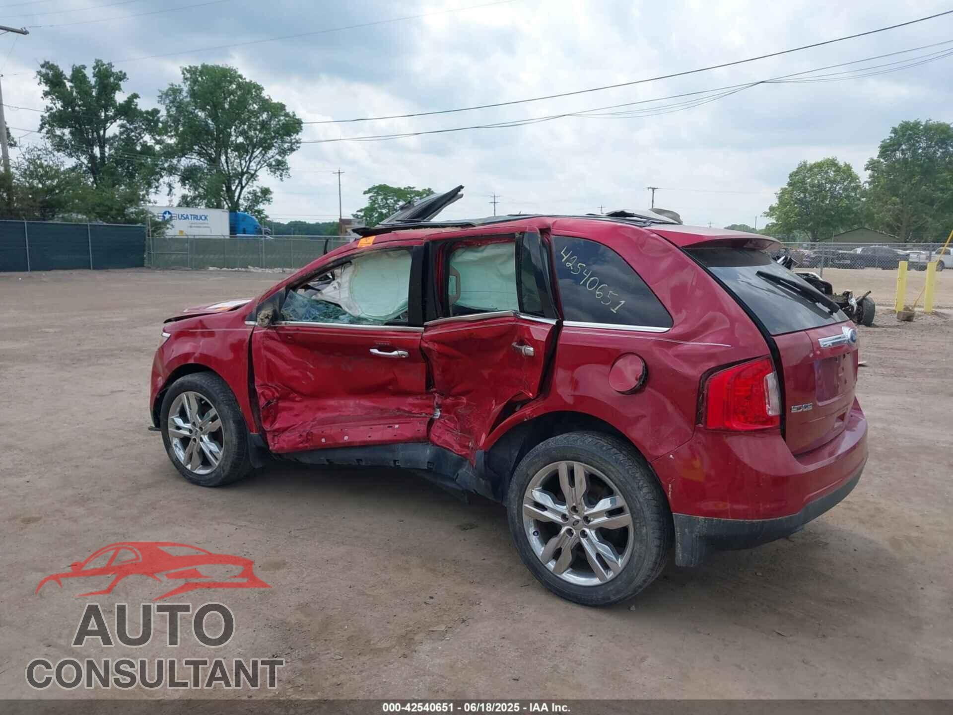 FORD EDGE 2011 - 2FMDK3KC2BBB07150