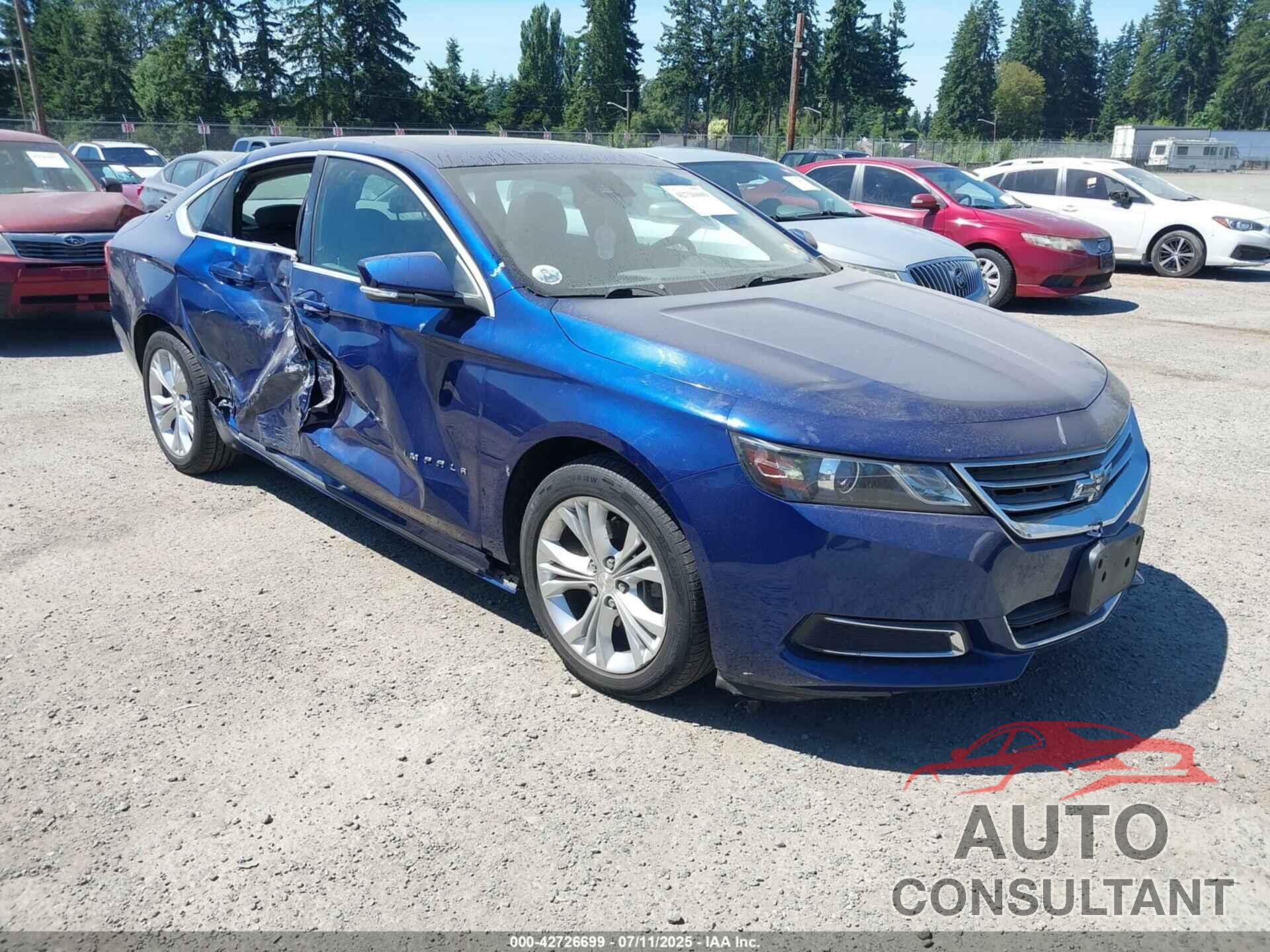 CHEVROLET IMPALA 2014 - 1G1125S32EU124413