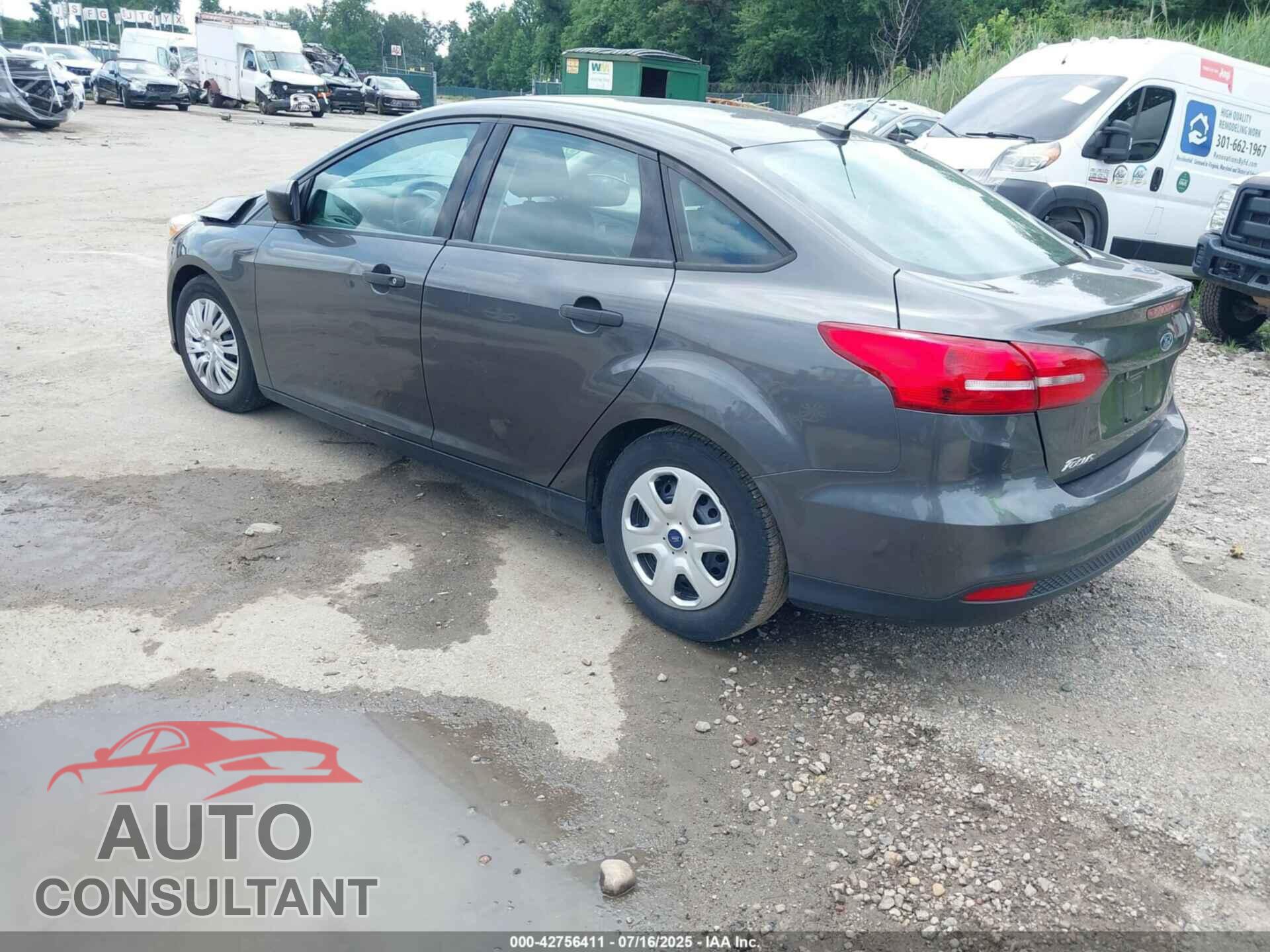 FORD FOCUS 2016 - 1FADP3E20GL215420