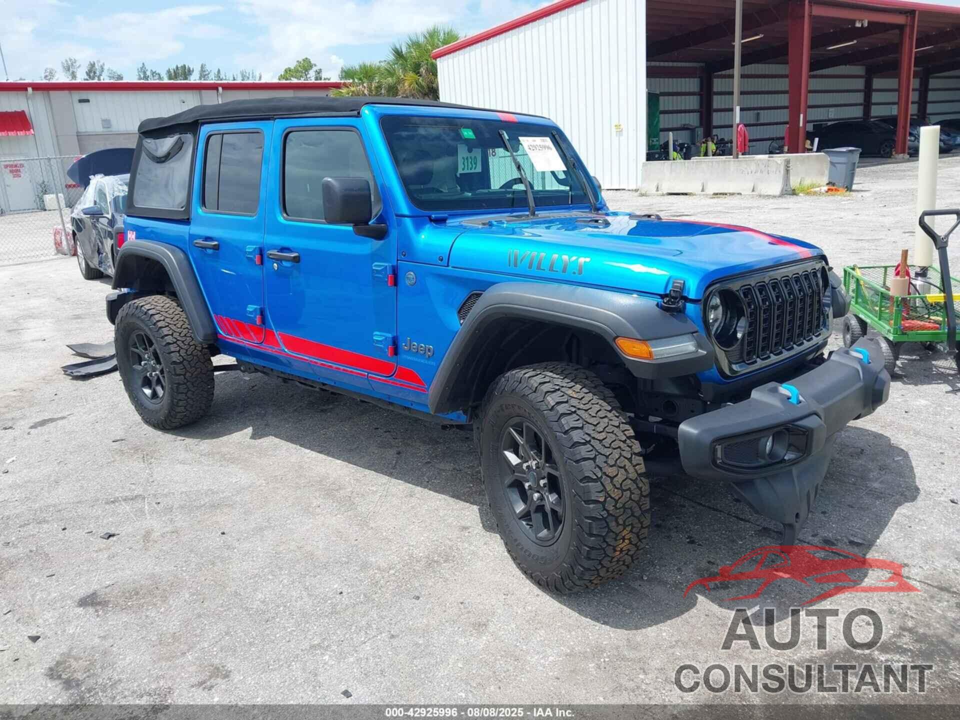 JEEP WRANGLER 4XE 2024 - 1C4RJXN68RW226453