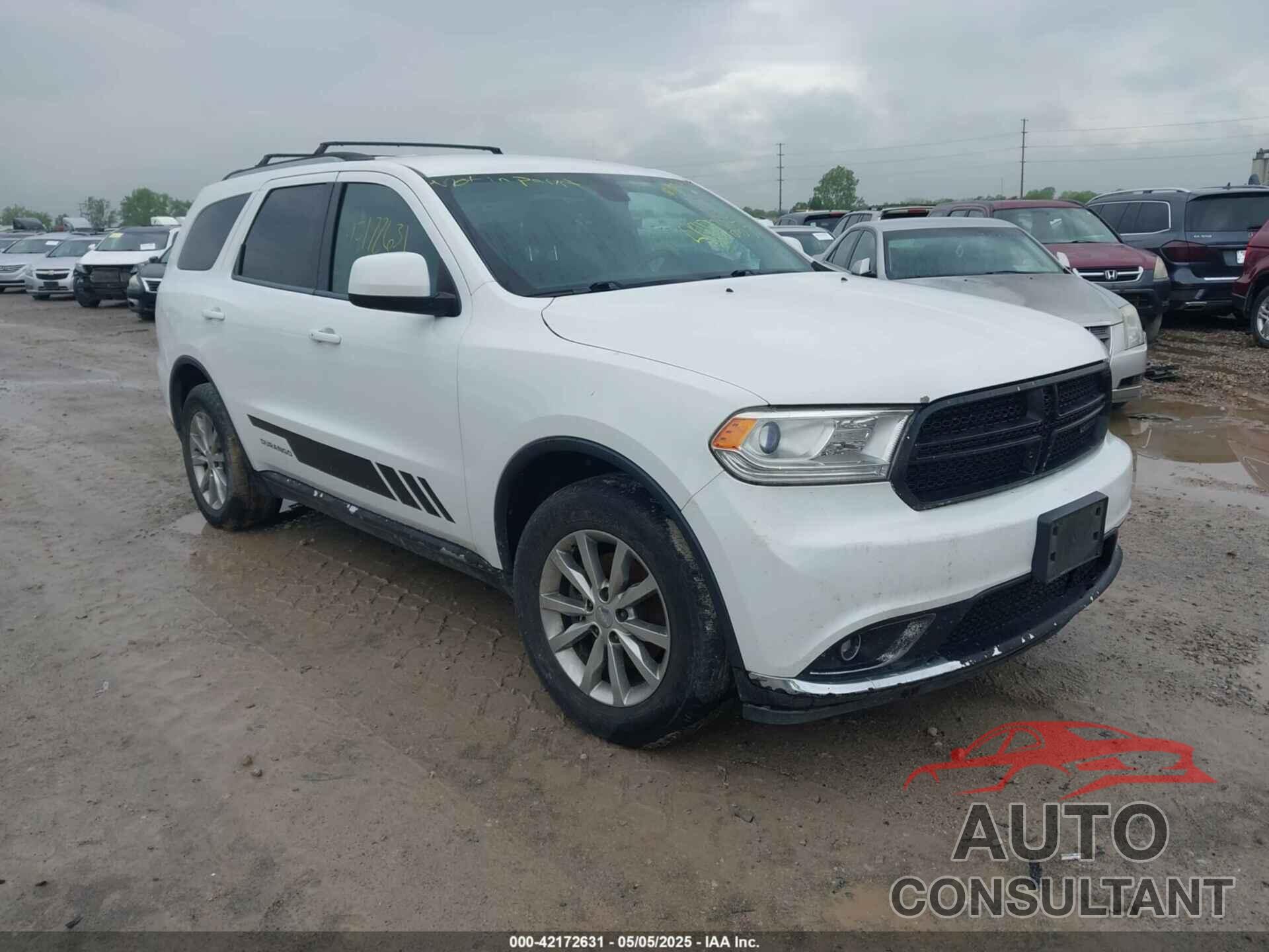 DODGE DURANGO 2017 - 1C4RDHAG4HC737038