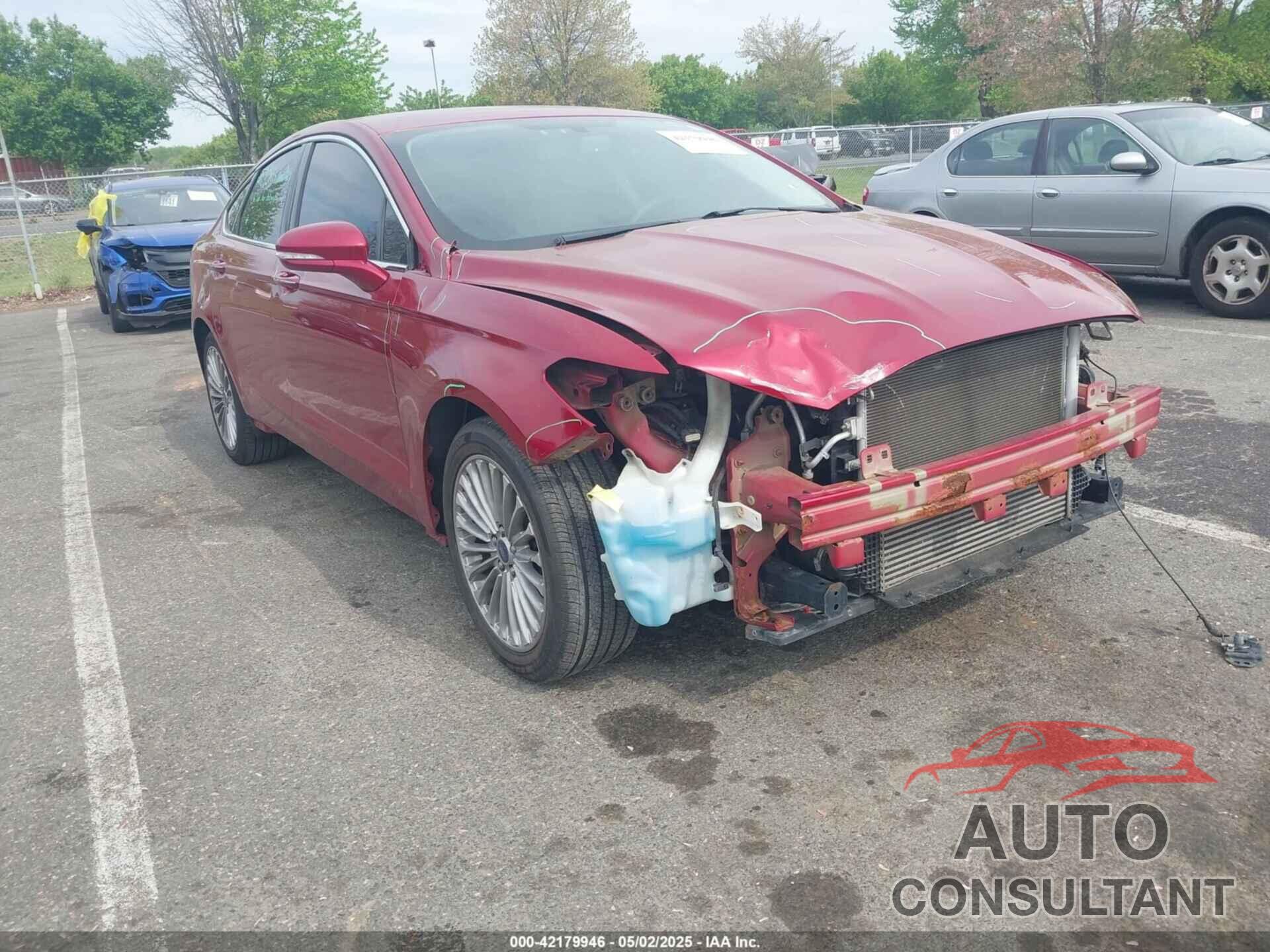 FORD FUSION 2016 - 3FA6P0K9XGR391367