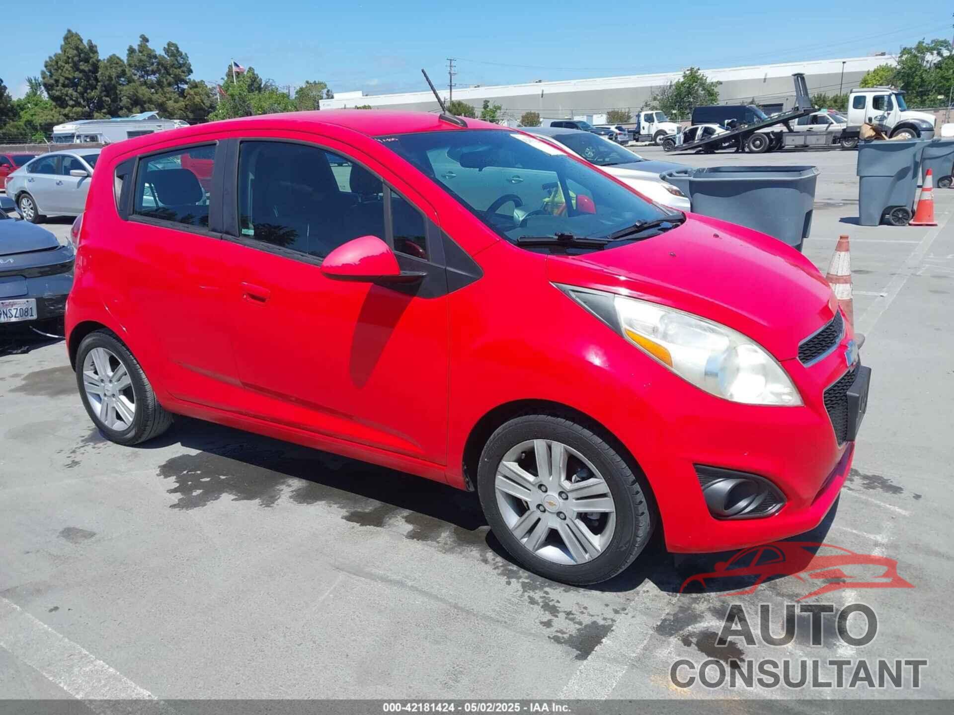 CHEVROLET SPARK 2013 - KL8CD6S98DC507743