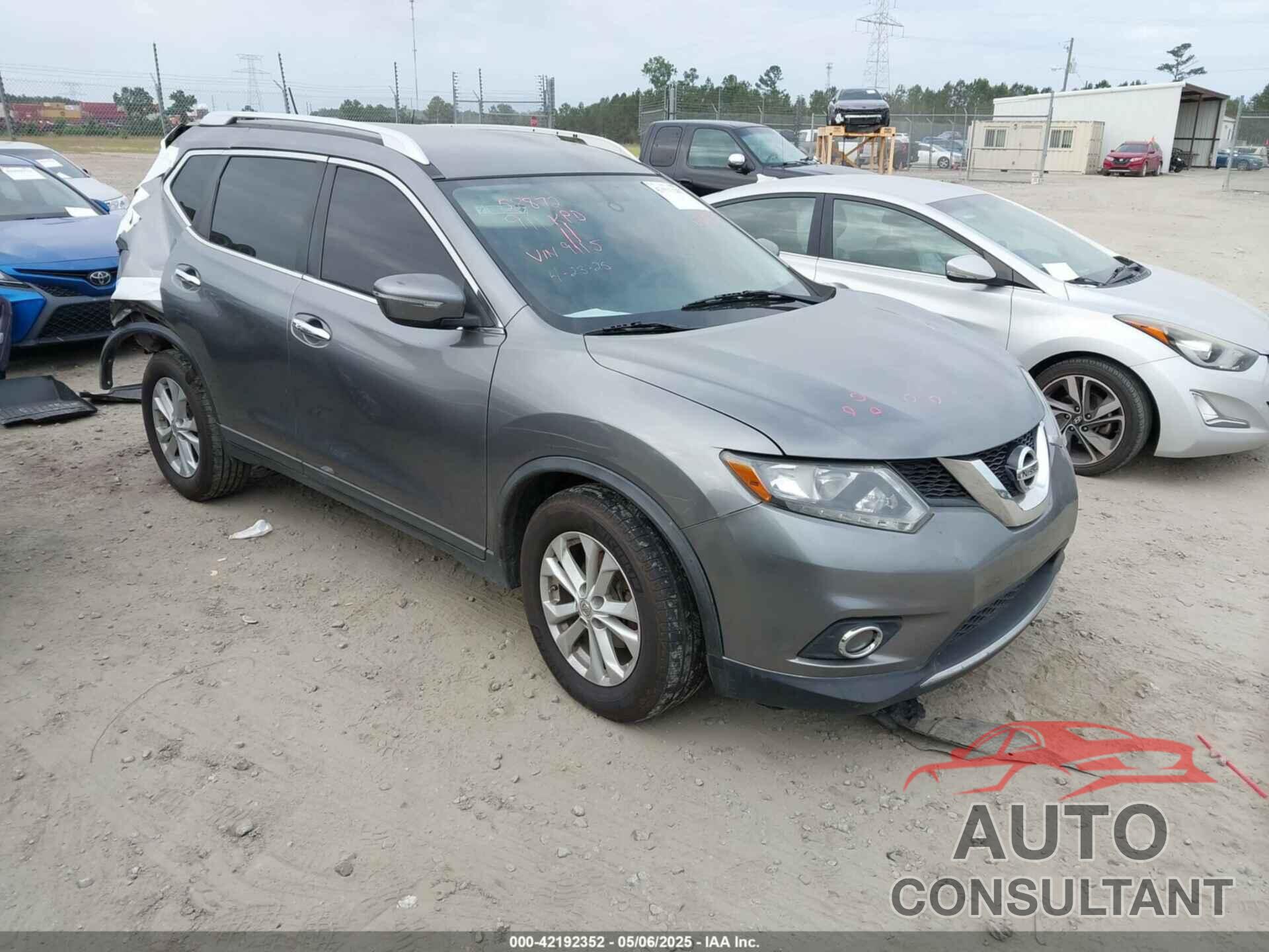 NISSAN ROGUE 2015 - KNMAT2MV6FP519115