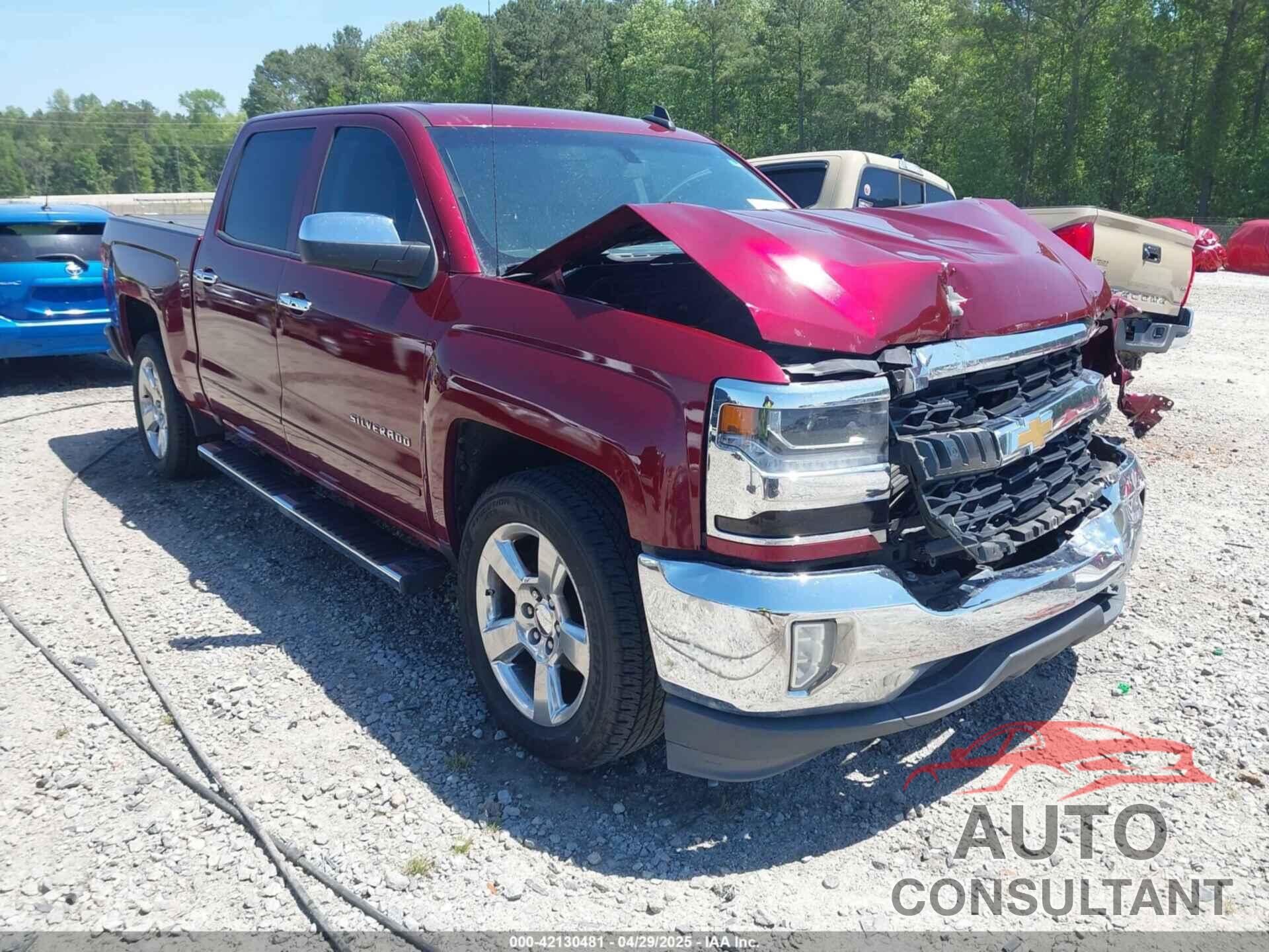 CHEVROLET SILVERADO 1500 2017 - 3GCPCREC4HG283961