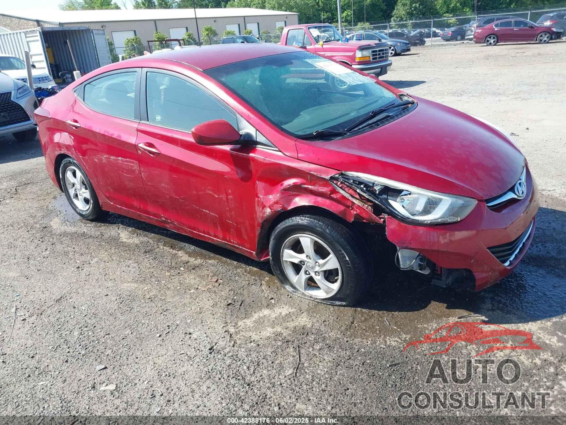 HYUNDAI ELANTRA 2014 - 5NPDH4AE6EH543262