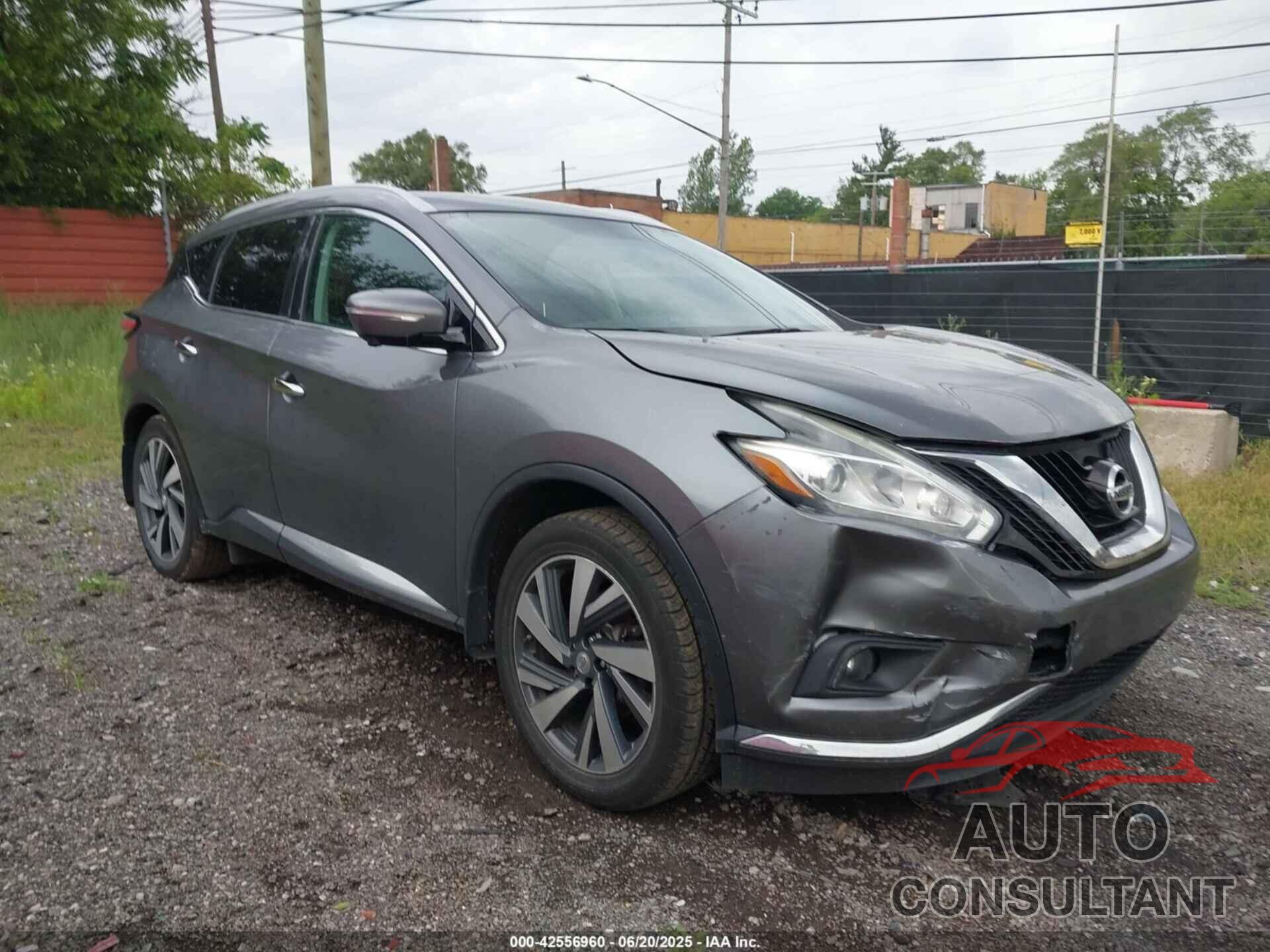 NISSAN MURANO 2015 - 5N1AZ2MH3FN203669