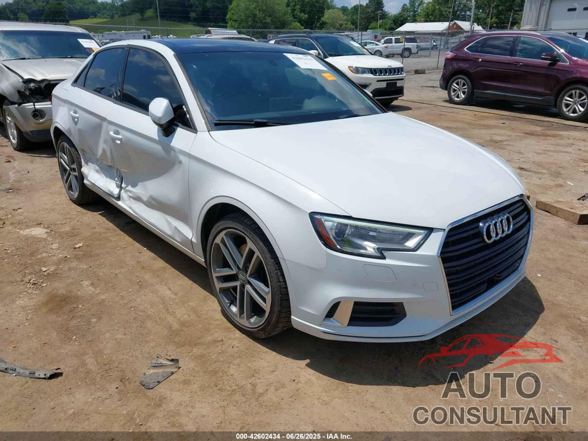 AUDI A3 2017 - WAUB8GFF3H1020560