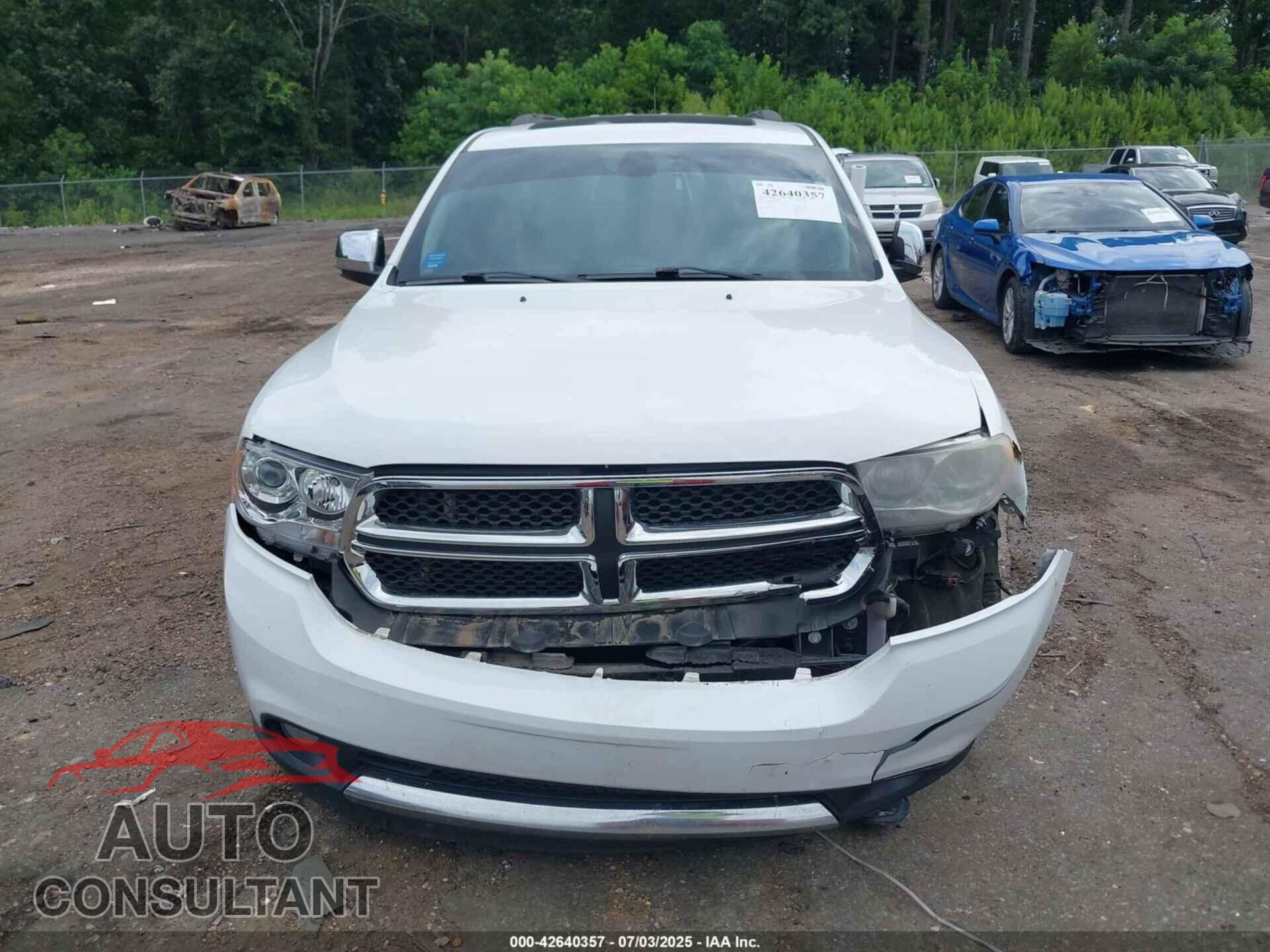 DODGE DURANGO 2013 - 1C4SDHET2DC637412