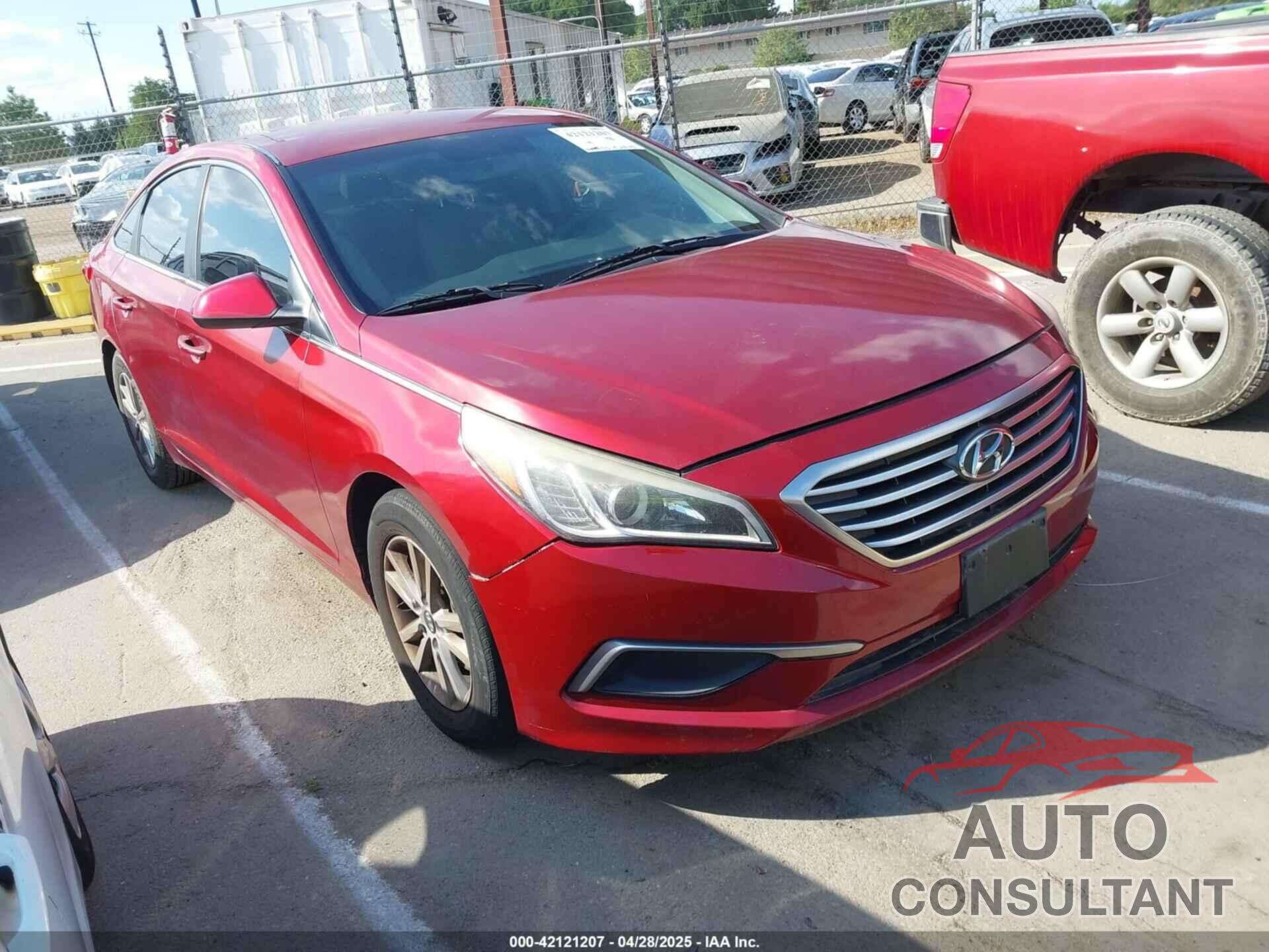 HYUNDAI SONATA 2016 - 5NPE24AF1GH275089
